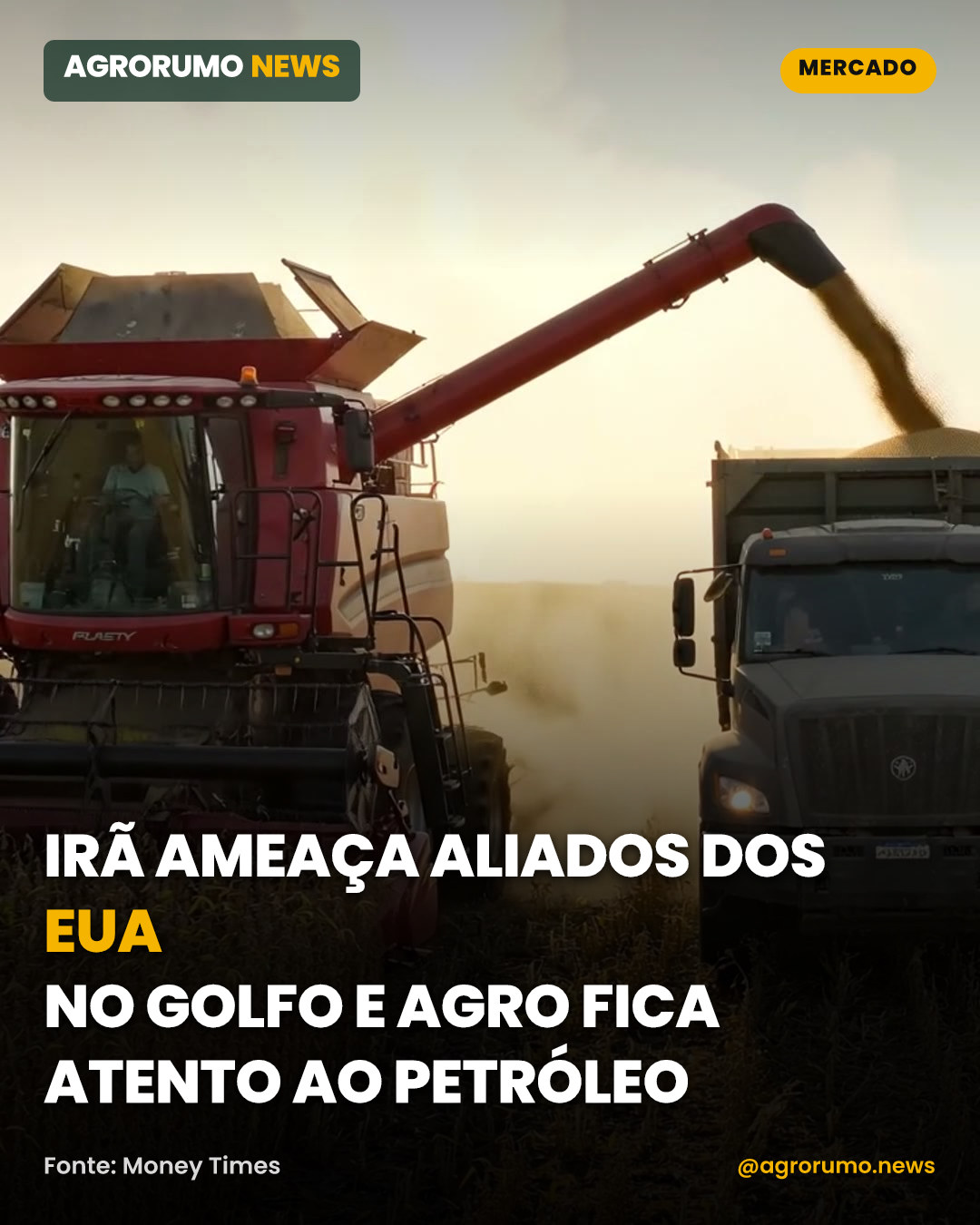 Irã ameaça aliados dos EUA no Golfo e agro fica atento ao petróleo