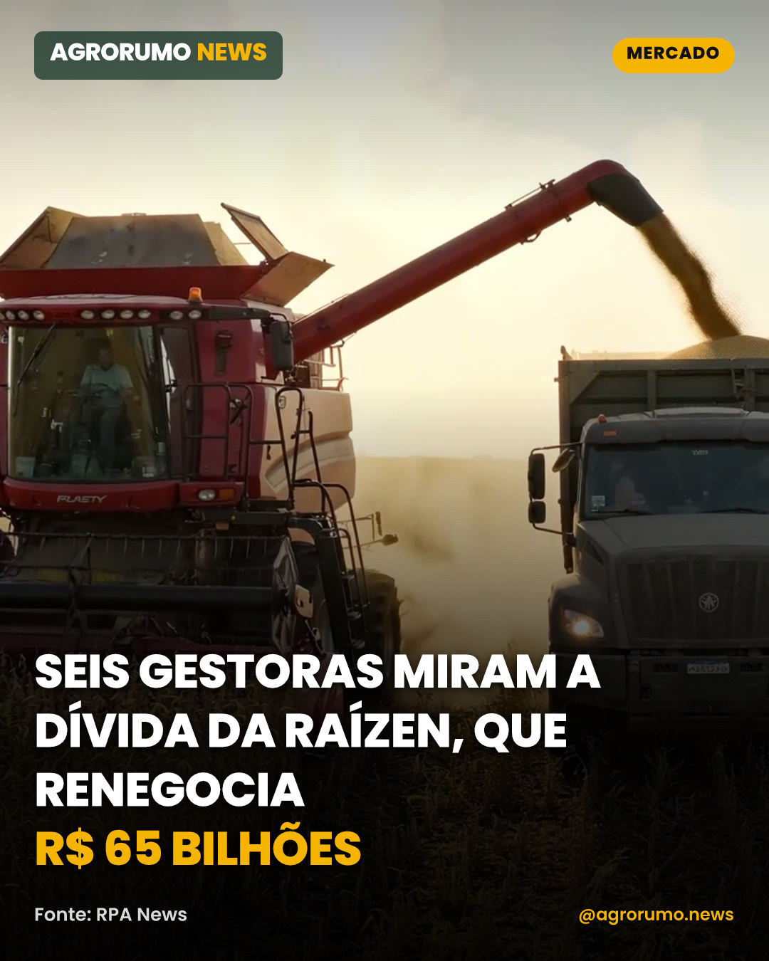 Seis gestoras miram a dívida da Raízen, que renegocia R$ 65 bilhões