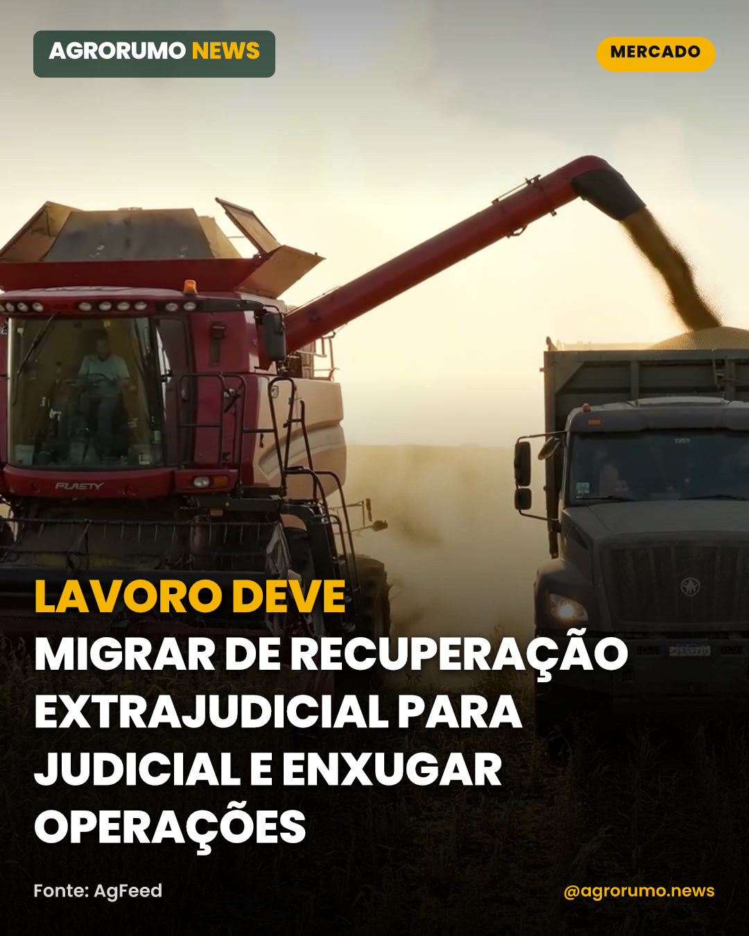 Lavoro deve migrar de recuperação extrajudicial para judicial e enxugar operações