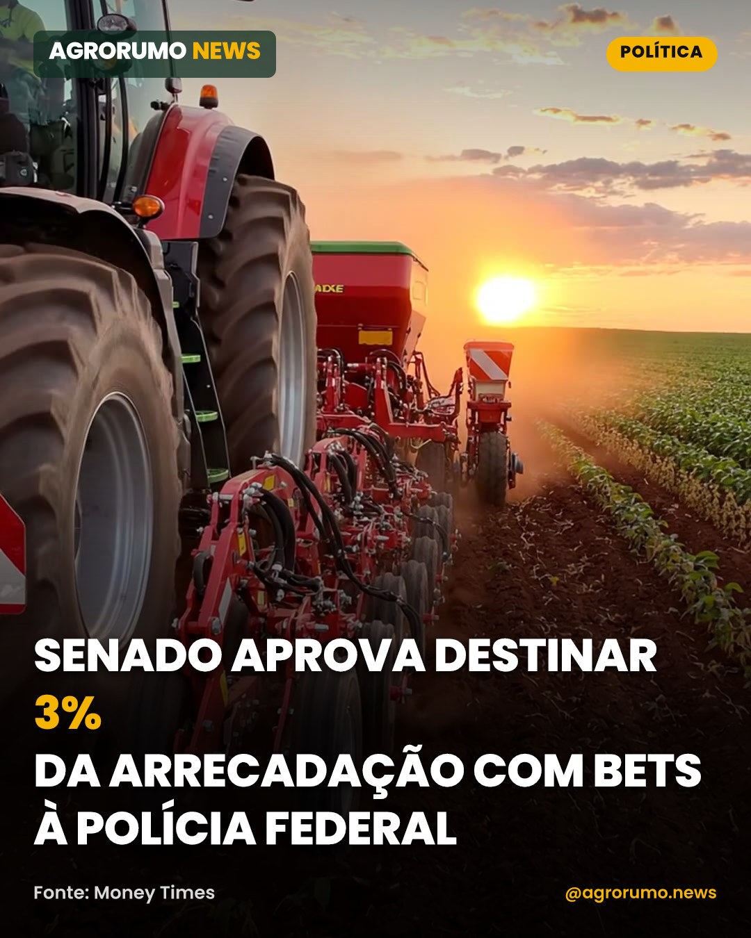 Senado aprova destinar 3% da arrecadação com bets à Polícia Federal