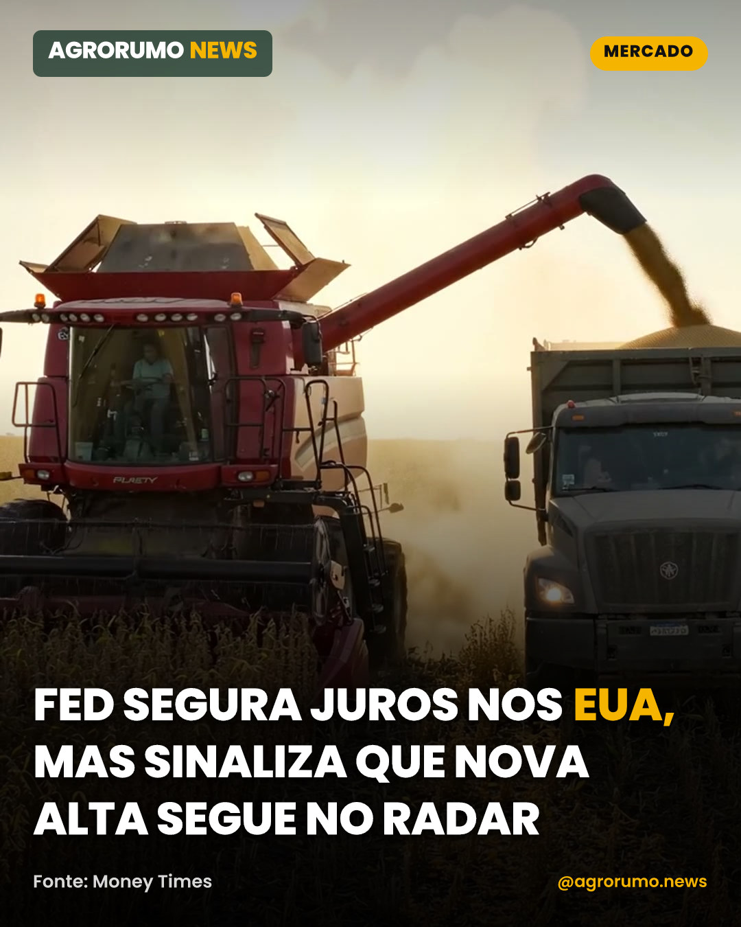 Fed segura juros nos EUA, mas sinaliza que nova alta segue no radar