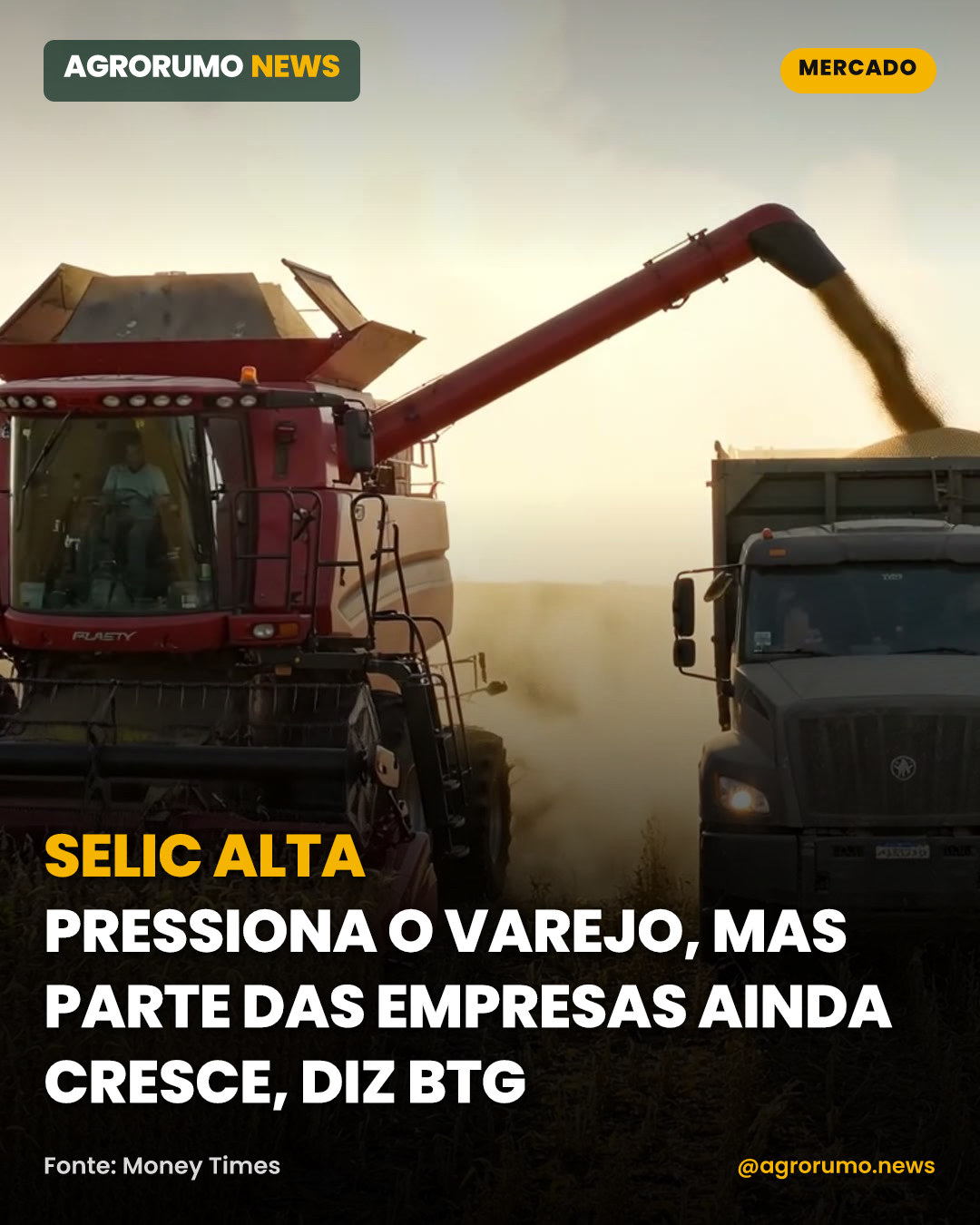 Selic alta pressiona o varejo, mas parte das empresas ainda cresce, diz BTG