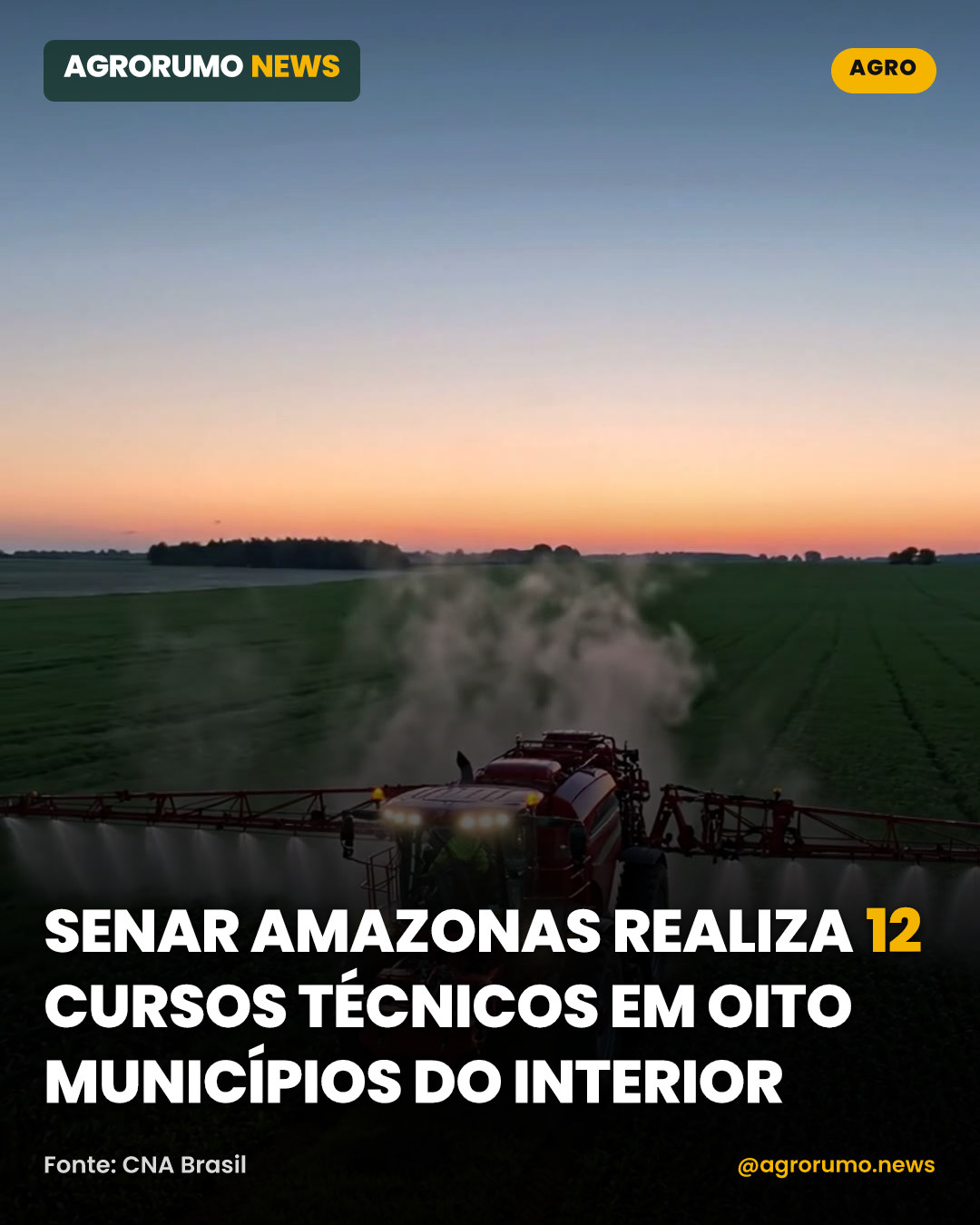 Senar Amazonas realiza 12 cursos técnicos em oito municípios do interior