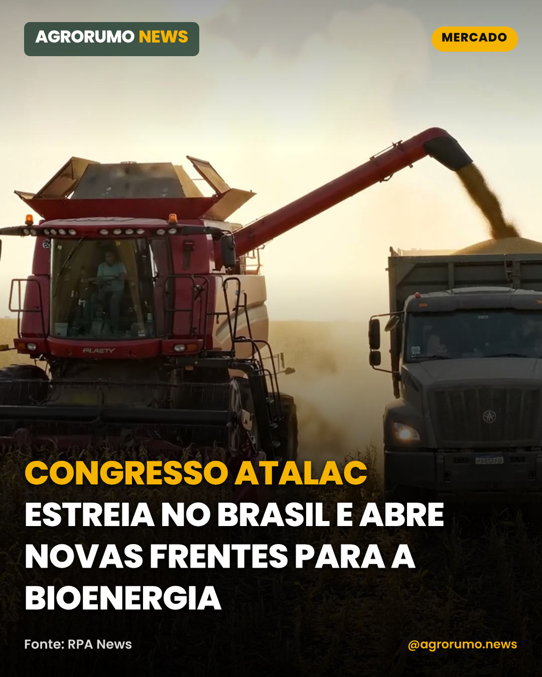 Congresso ATALAC estreia no Brasil e abre novas frentes para a bioenergia