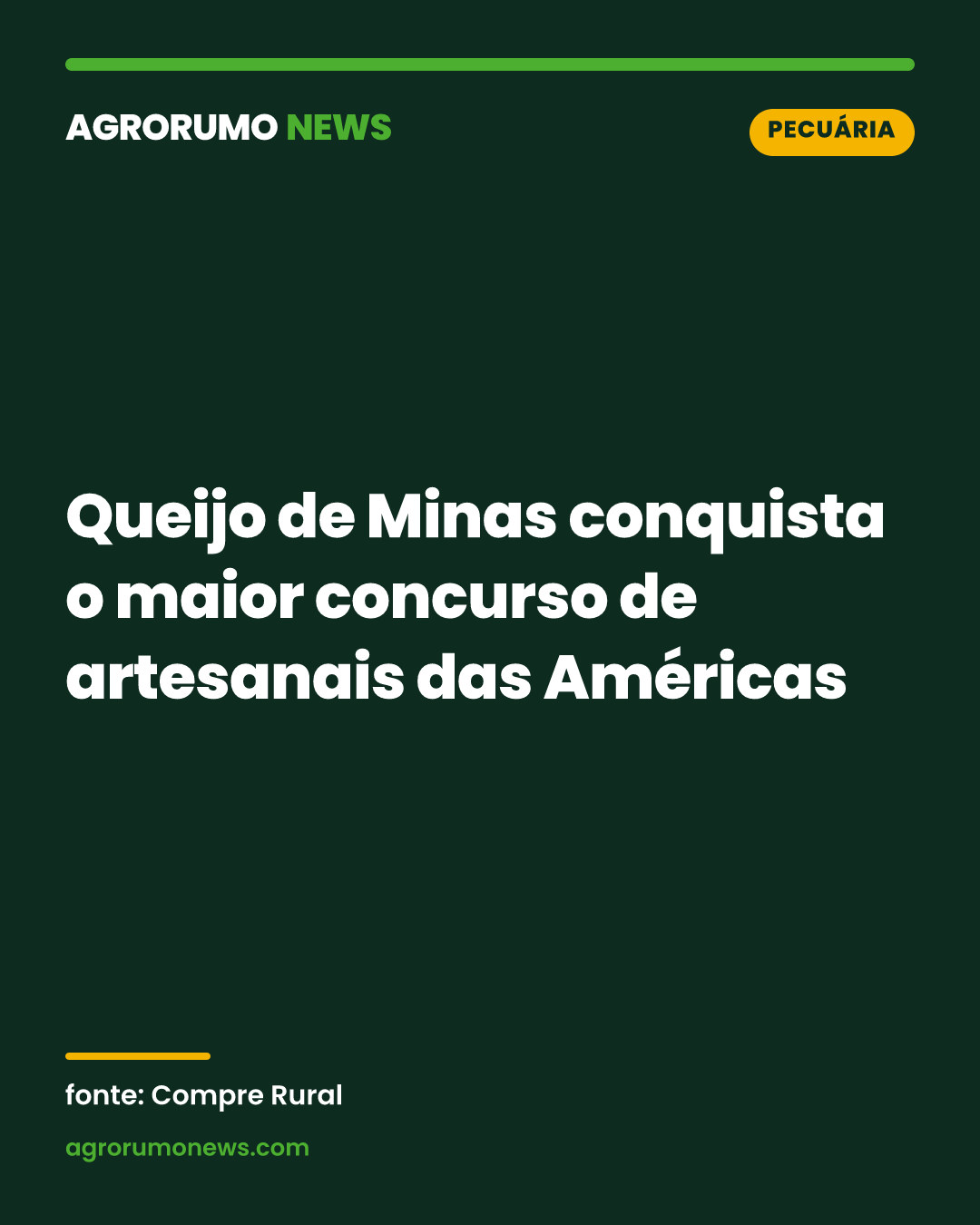 Queijo de Minas conquista o maior concurso de artesanais das Américas
