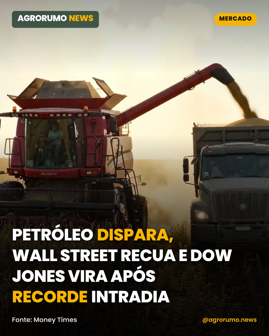 Petróleo dispara, Wall Street recua e Dow Jones vira após recorde intradia
