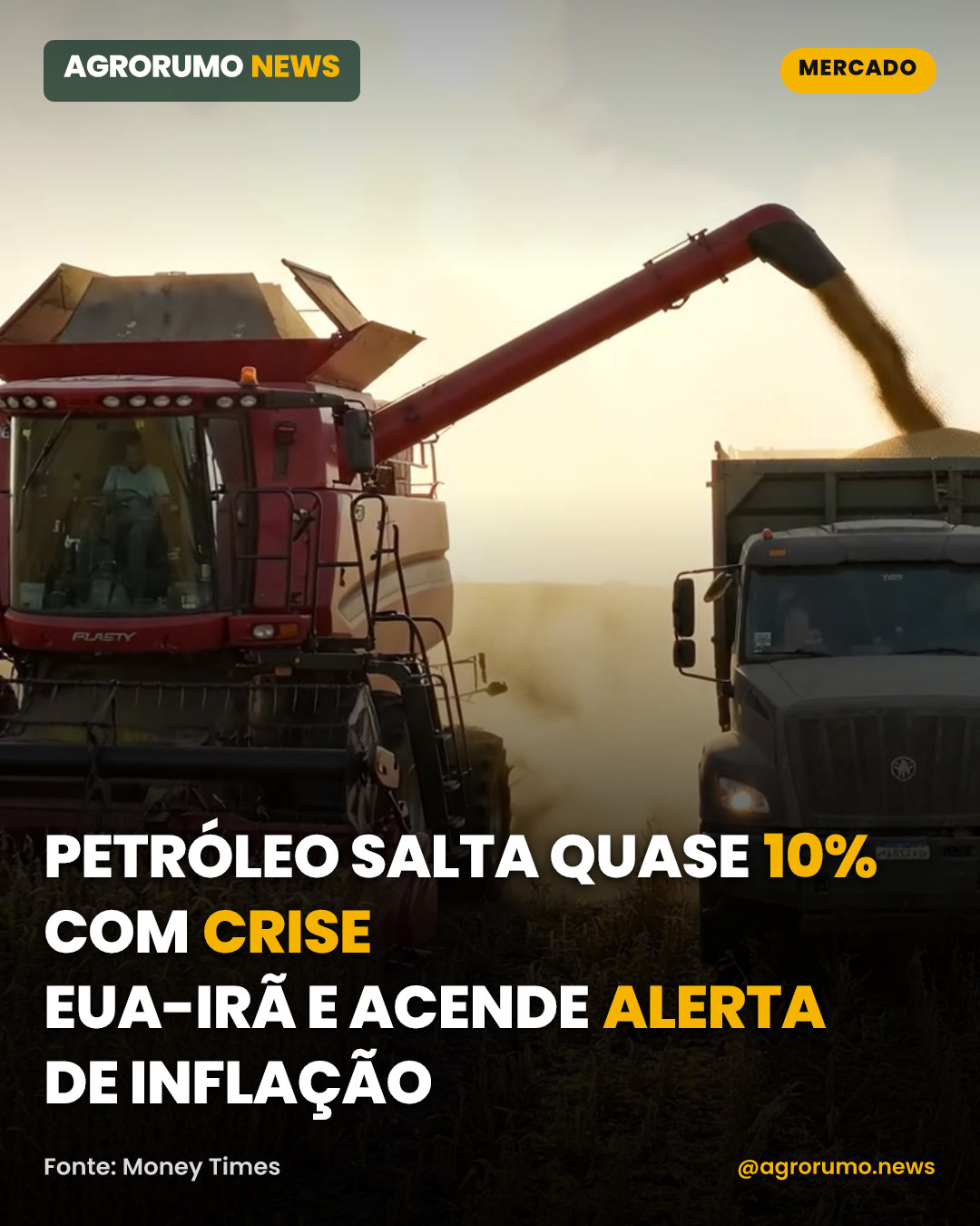 Petróleo salta quase 10% com crise EUA-Irã e acende alerta de inflação