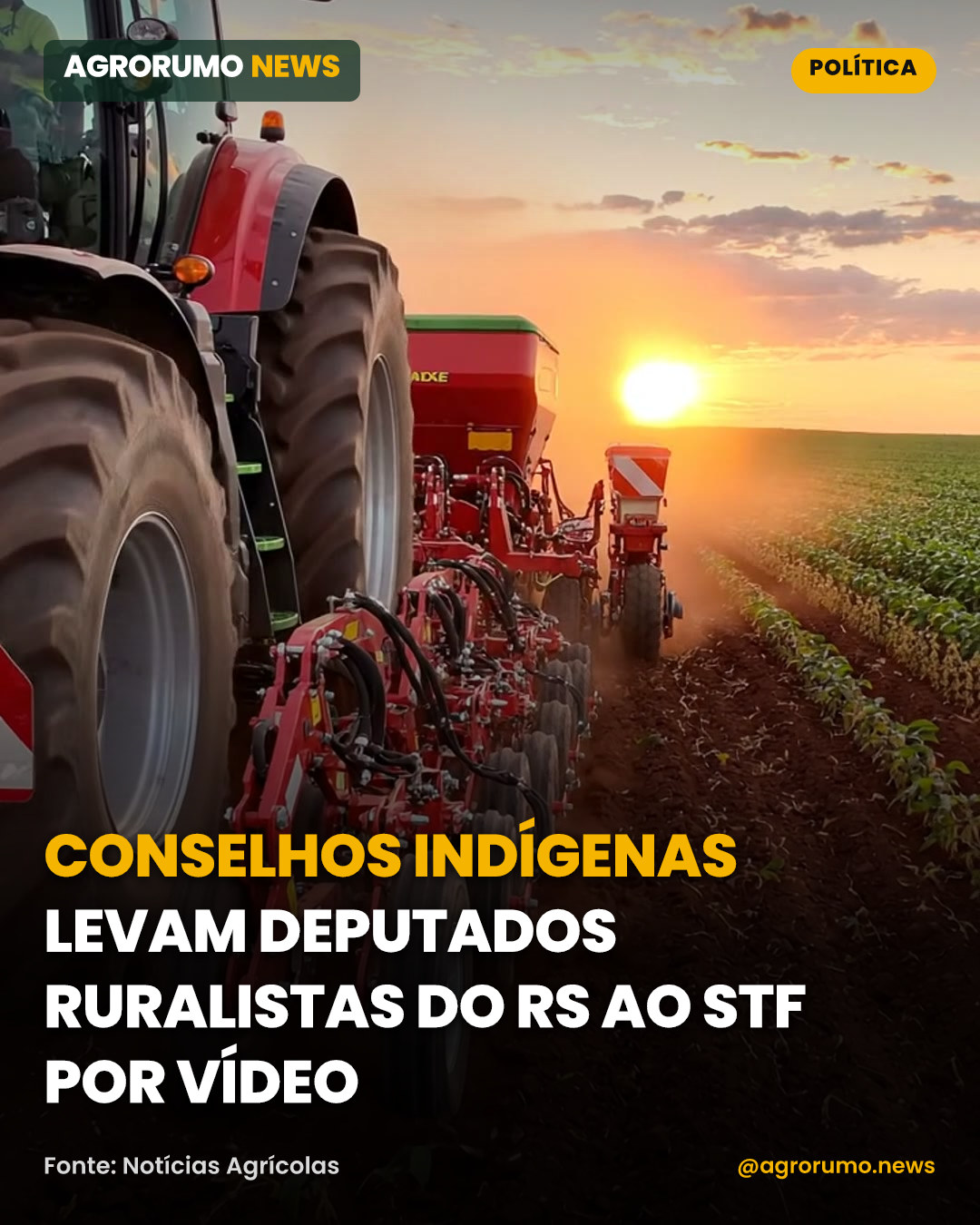 Conselhos indígenas levam deputados ruralistas do RS ao STF por vídeo