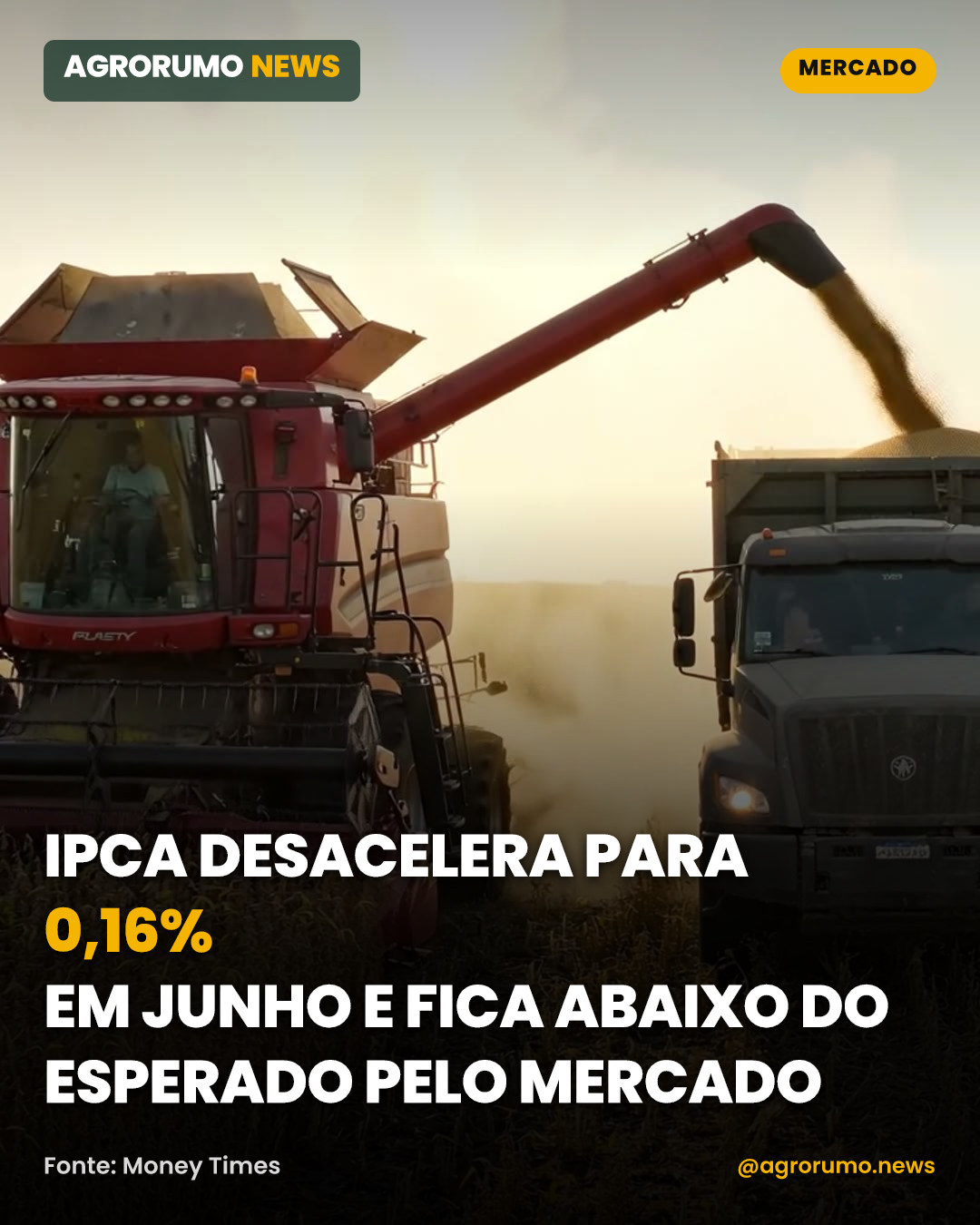 IPCA desacelera para 0,16% em junho e fica abaixo do esperado pelo mercado