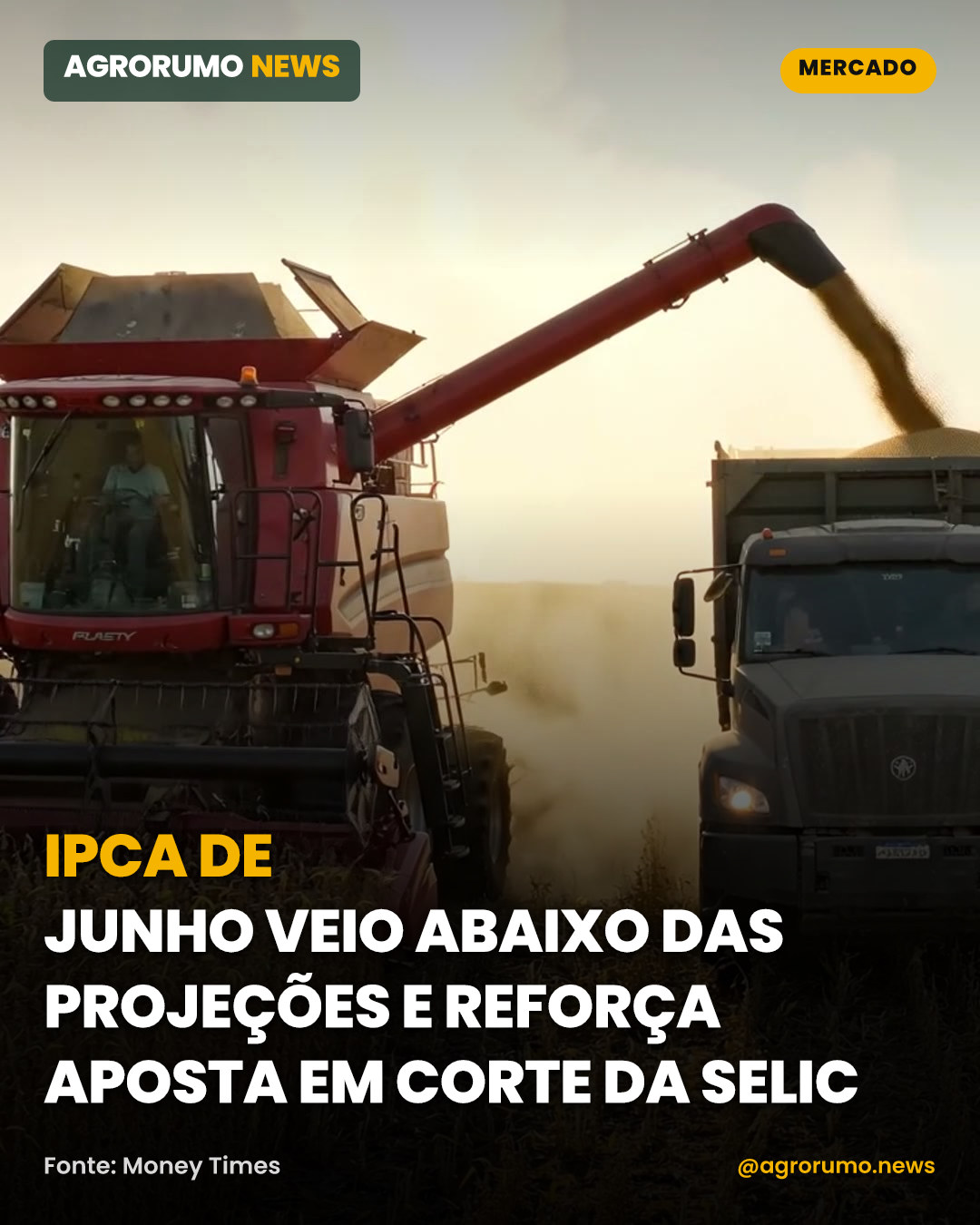 IPCA de junho veio abaixo das projeções e reforça aposta em corte da Selic