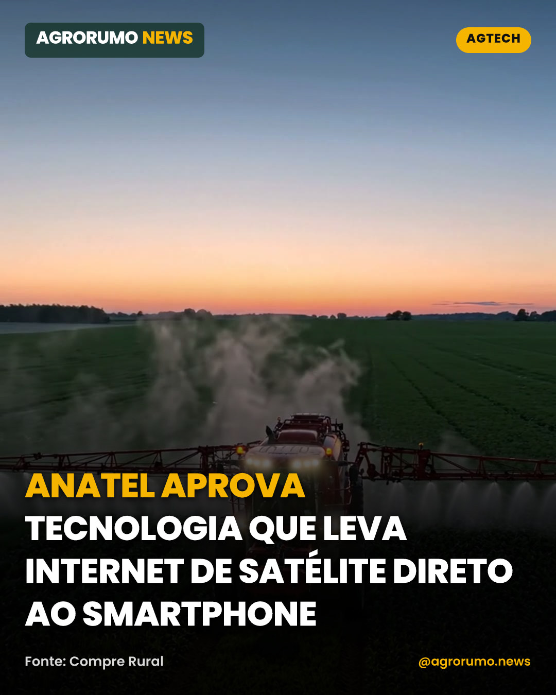 Anatel aprova tecnologia que leva internet de satélite direto ao smartphone