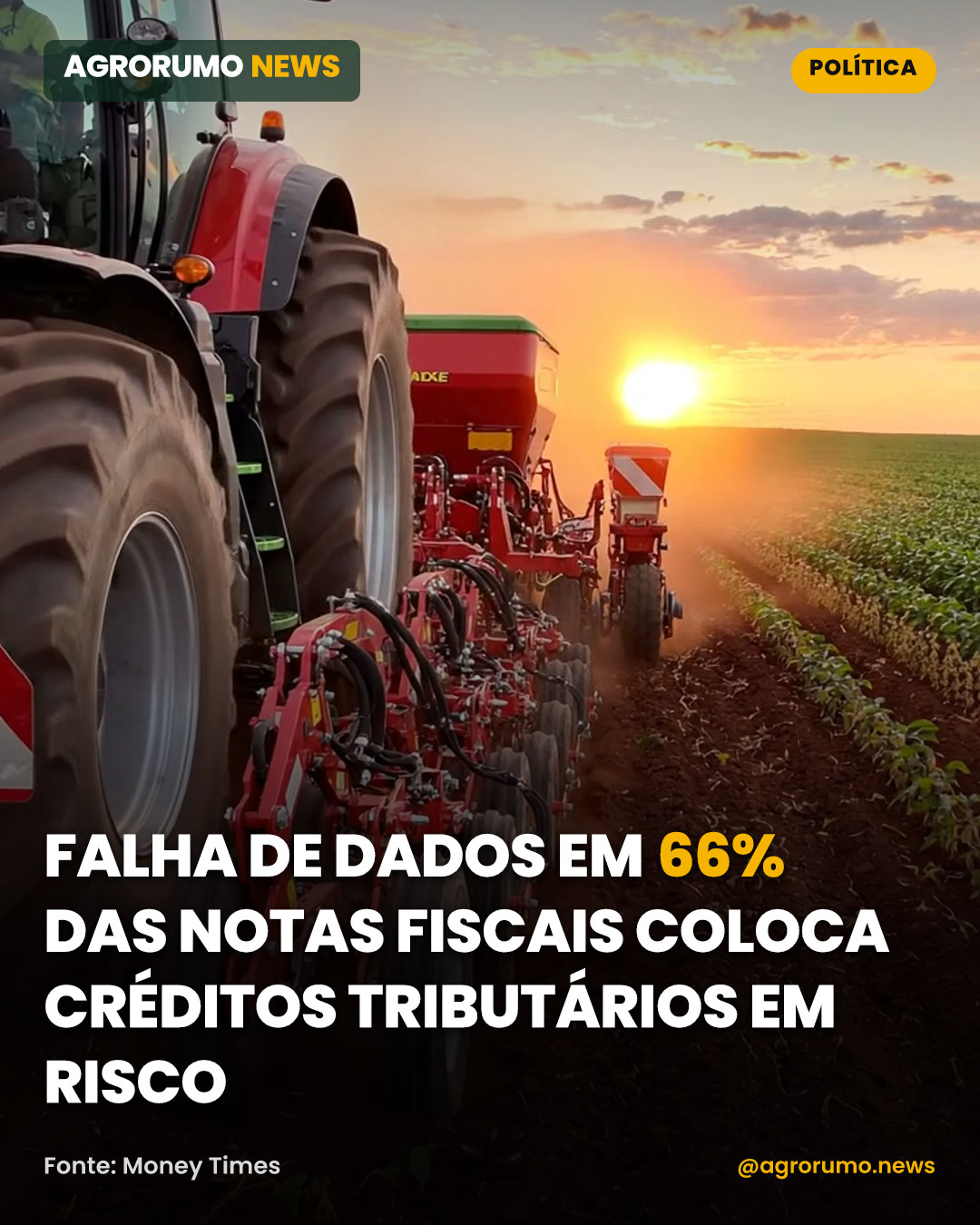 Falha de dados em 66% das notas fiscais coloca créditos tributários em risco