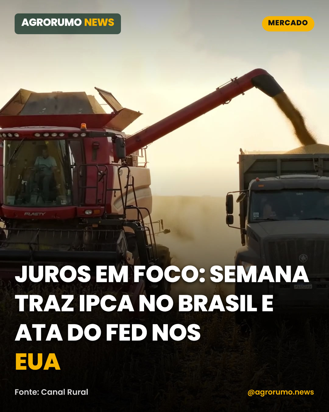 Juros em foco: semana traz IPCA no Brasil e ata do Fed nos EUA