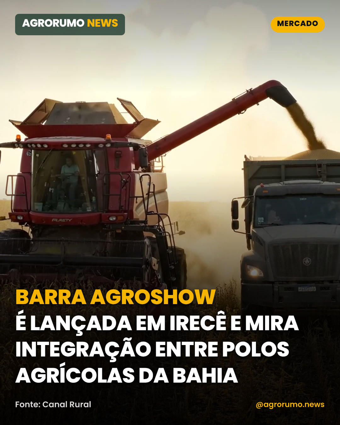 Barra AgroShow é lançada em Irecê e mira integração entre polos agrícolas da Bahia