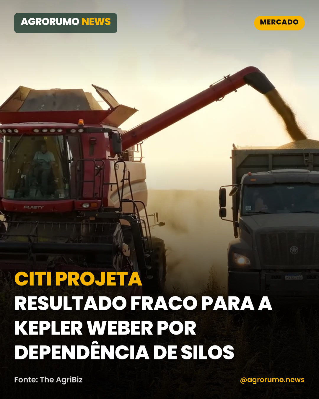 Citi projeta resultado fraco para a Kepler Weber por dependência de silos
