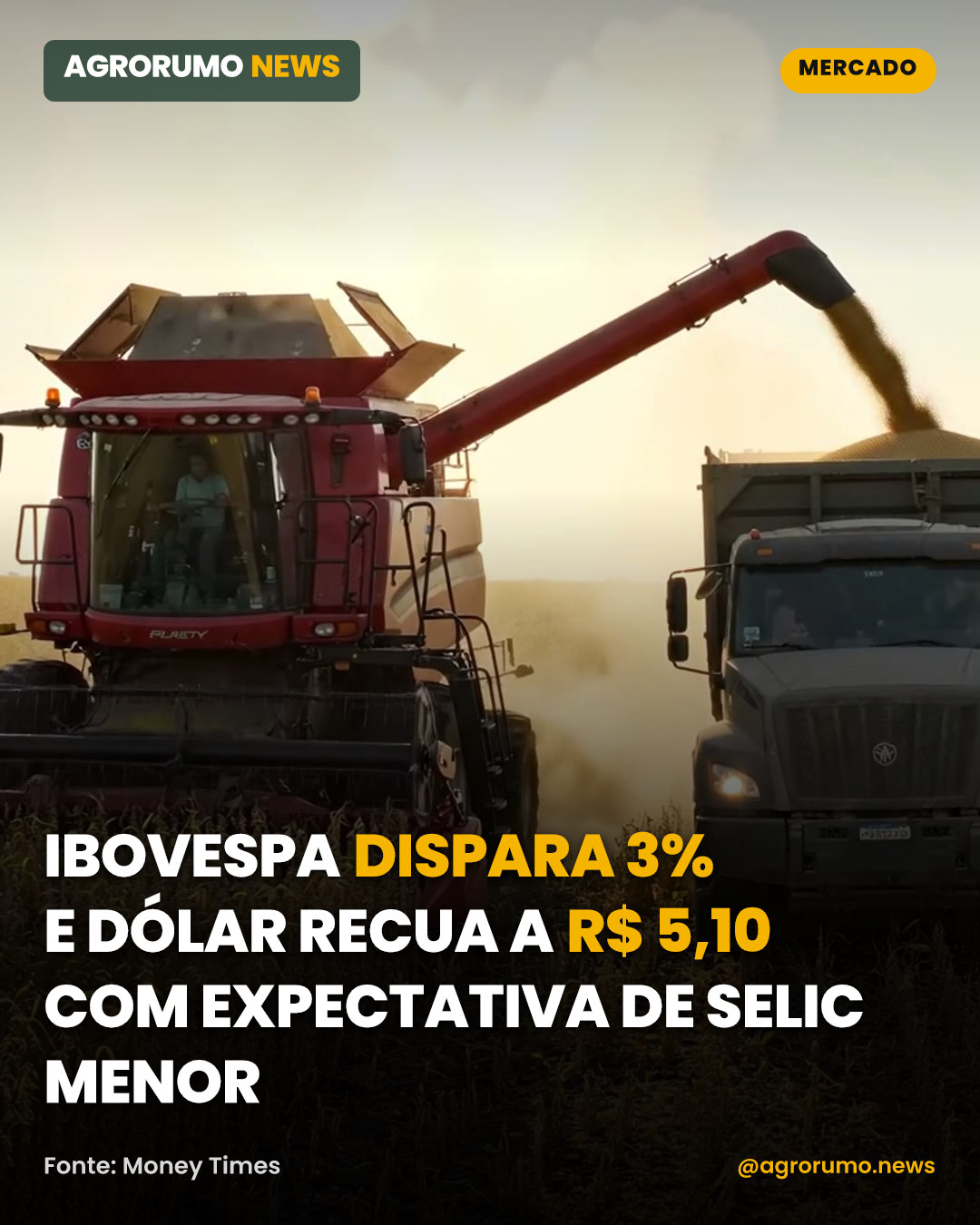 Ibovespa dispara 3% e dólar recua a R$ 5,10 com expectativa de Selic menor