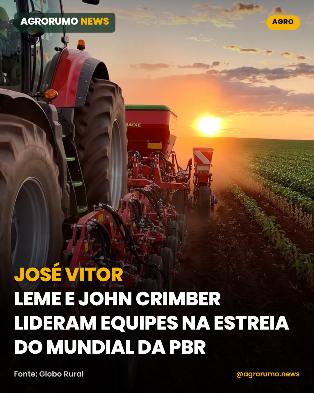 José Vitor Leme e John Crimber lideram equipes na estreia do Mundial da PBR