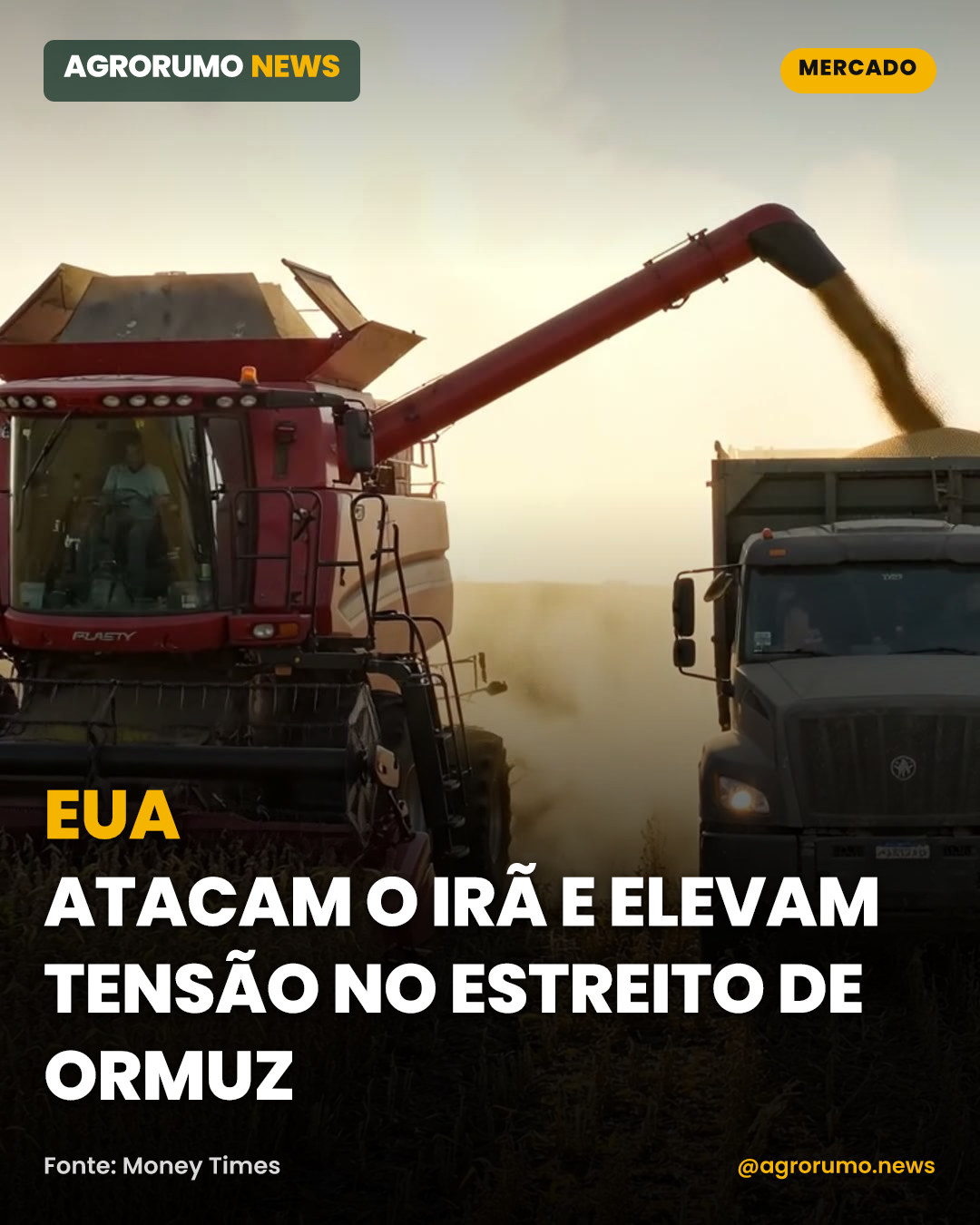 EUA atacam o Irã e elevam tensão no Estreito de Ormuz