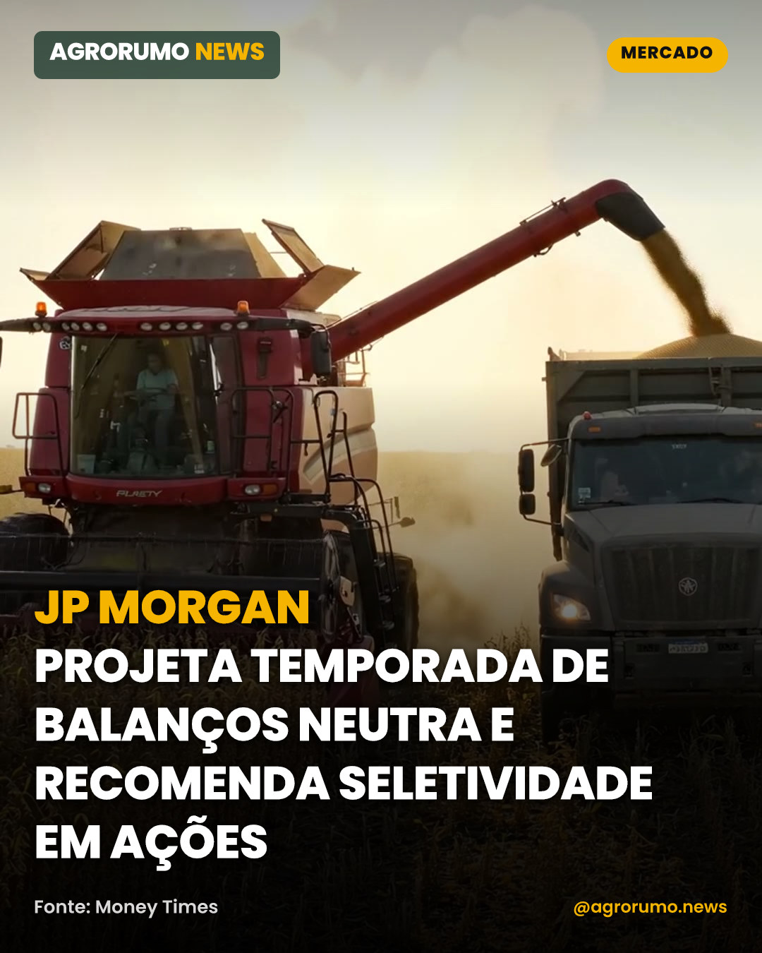 JP Morgan projeta temporada de balanços neutra e recomenda seletividade em ações