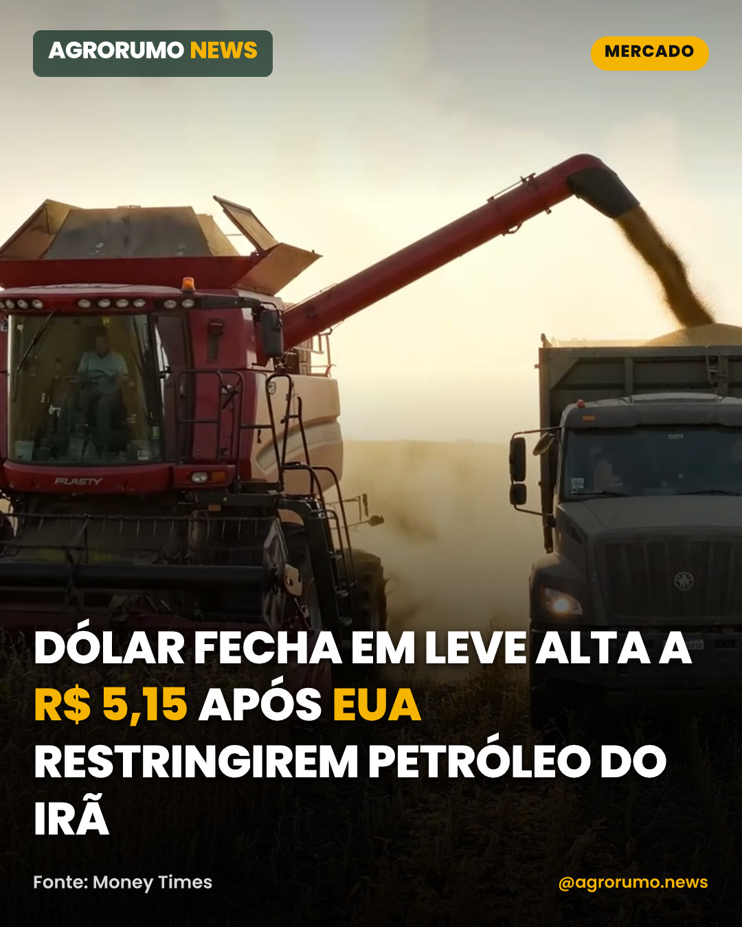 Dólar fecha em leve alta a R$ 5,15 após EUA restringirem petróleo do Irã
