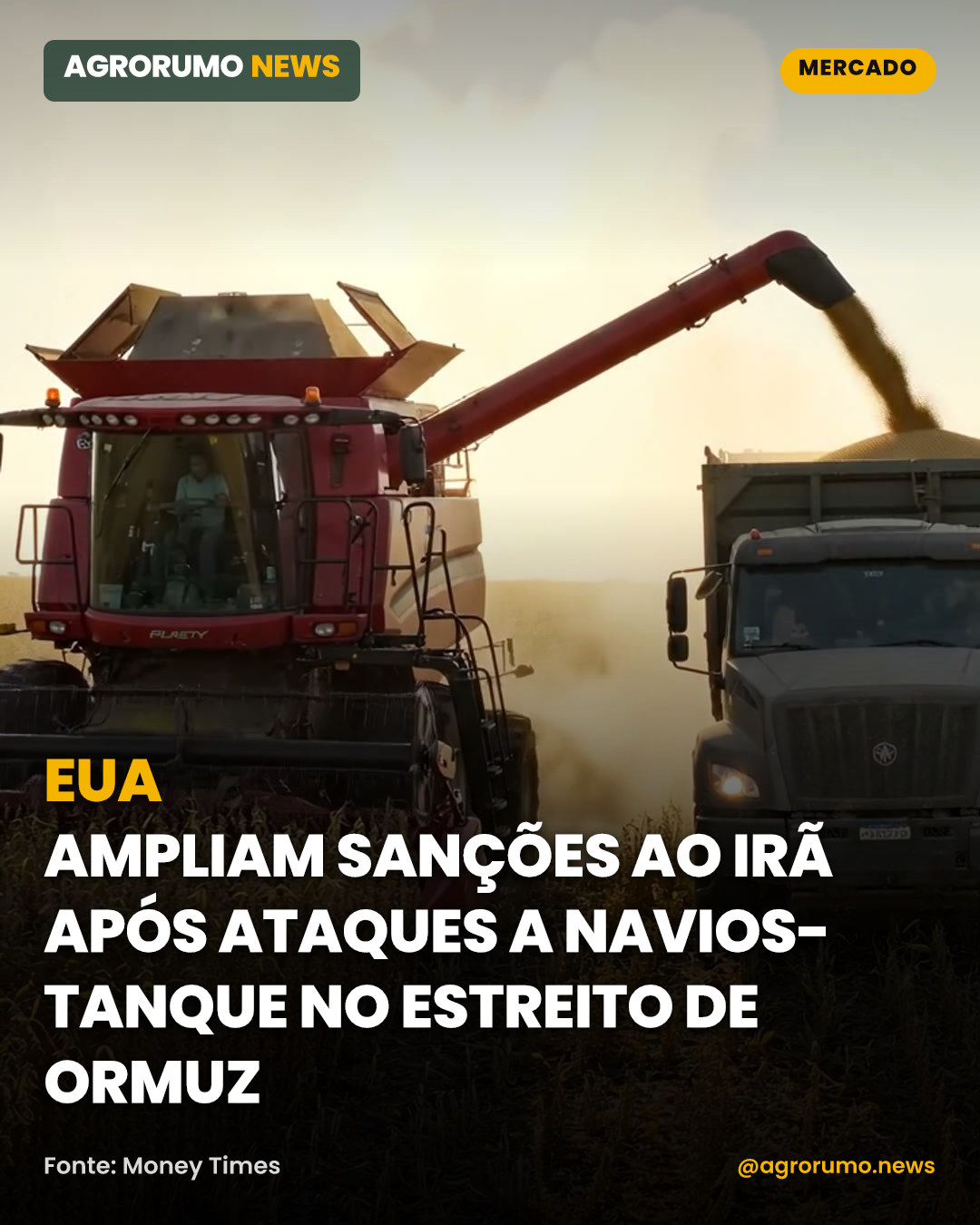 EUA ampliam sanções ao Irã após ataques a navios-tanque no Estreito de Ormuz