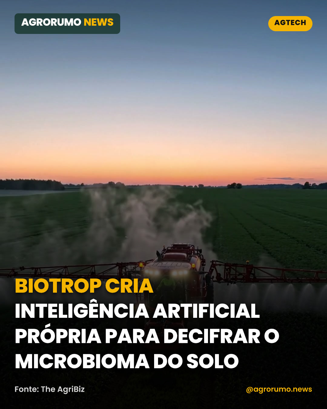 Biotrop cria inteligência artificial própria para decifrar o microbioma do solo