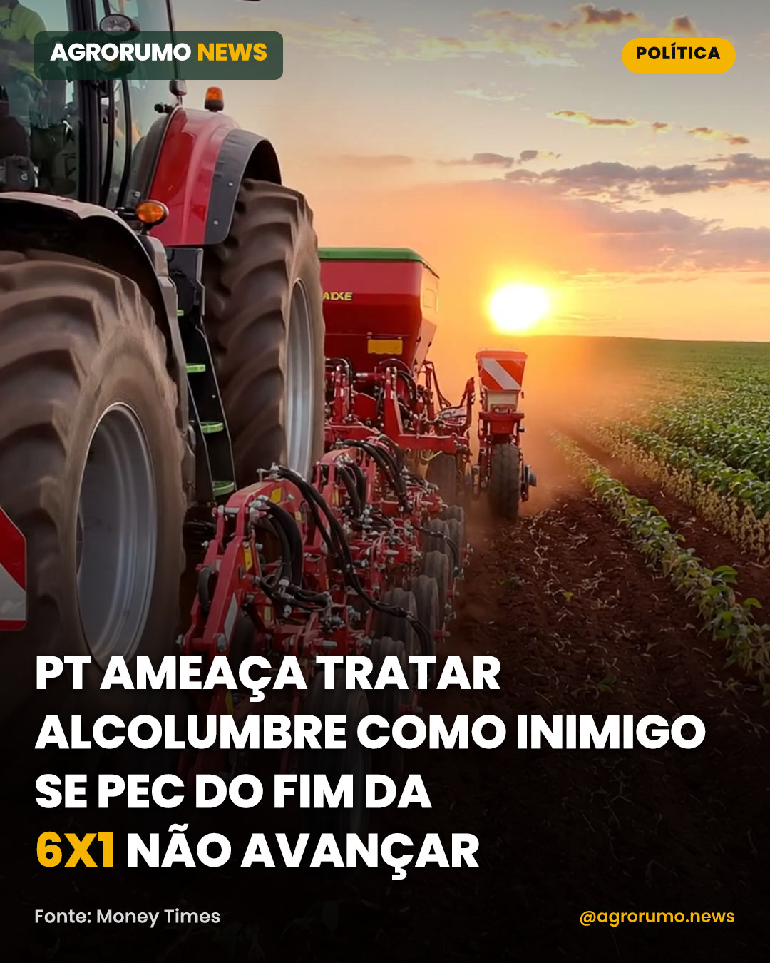 PT ameaça tratar Alcolumbre como inimigo se PEC do fim da 6x1 não avançar