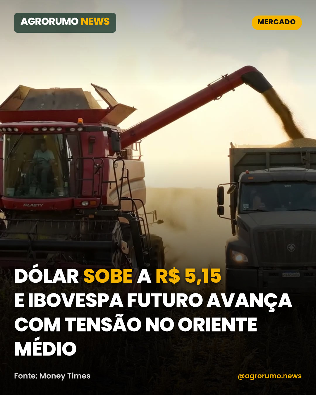 Dólar sobe a R$ 5,15 e Ibovespa futuro avança com tensão no Oriente Médio