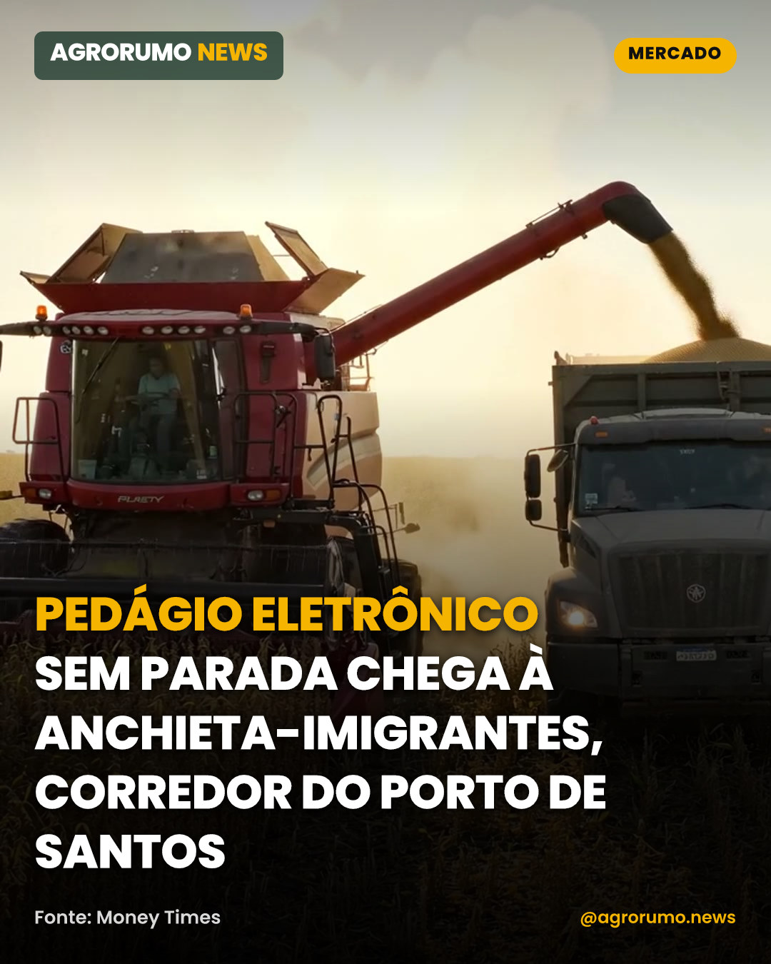 Pedágio eletrônico sem parada chega à Anchieta-Imigrantes, corredor do Porto de Santos