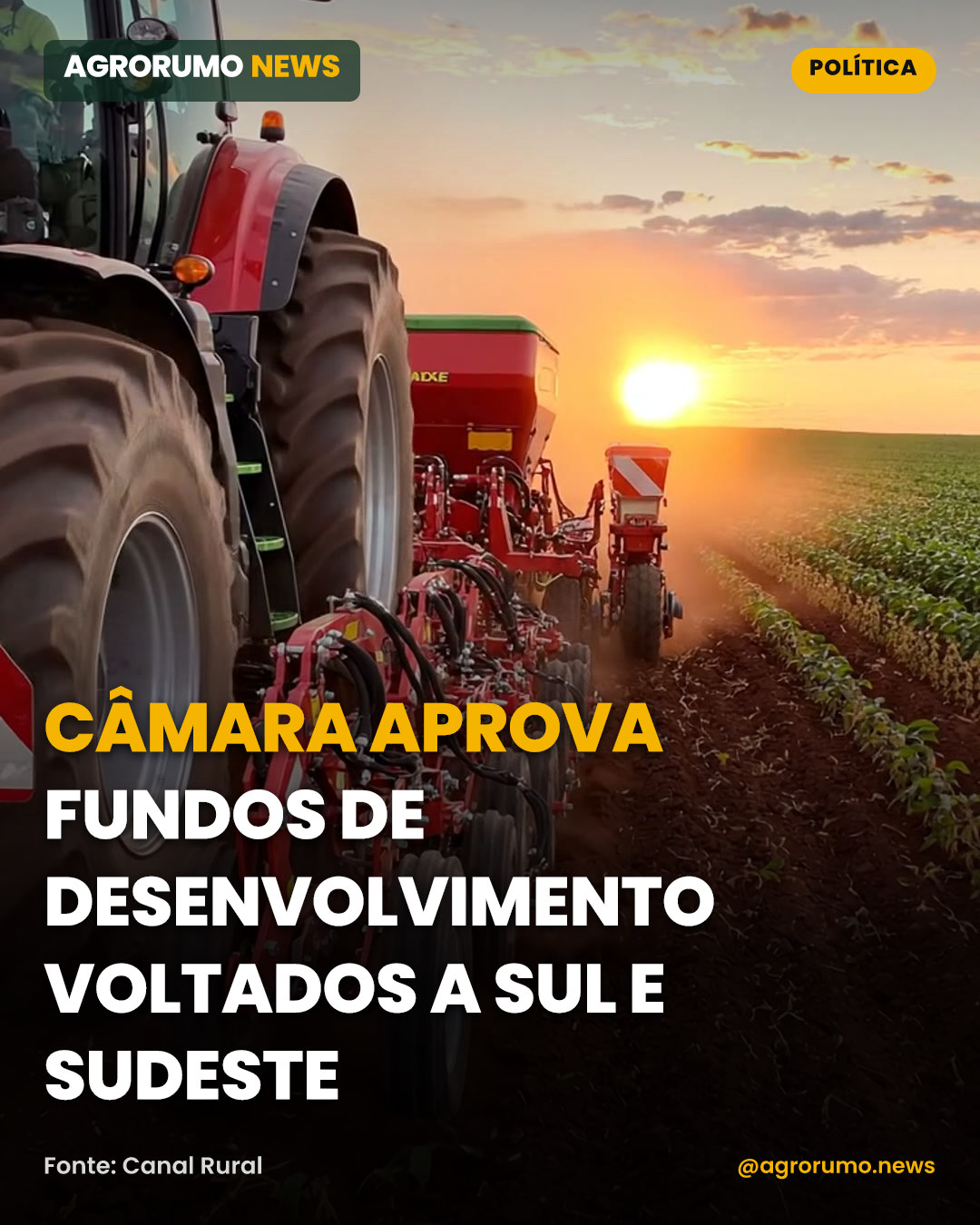 Câmara aprova fundos de desenvolvimento voltados a Sul e Sudeste