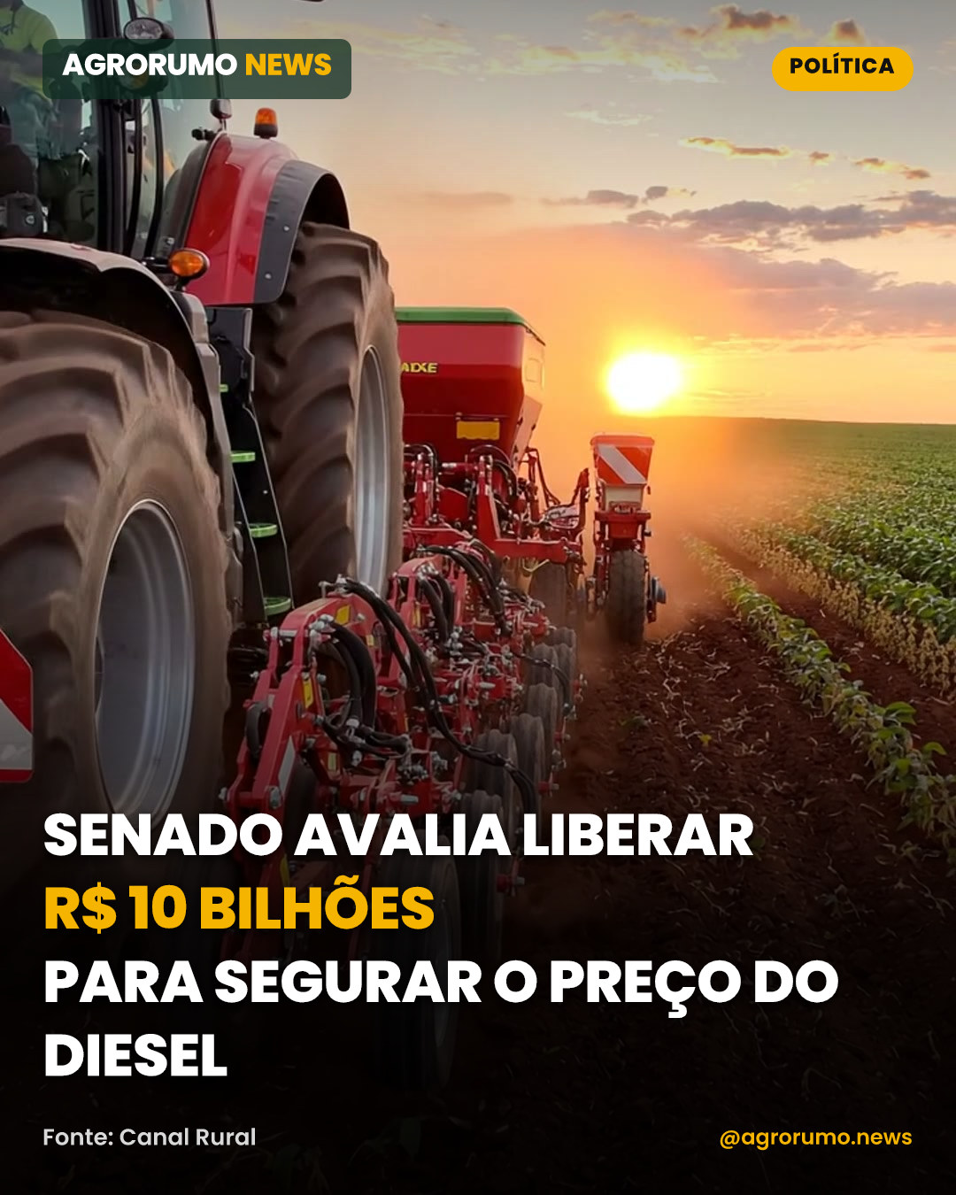 Senado avalia liberar R$ 10 bilhões para segurar o preço do diesel
