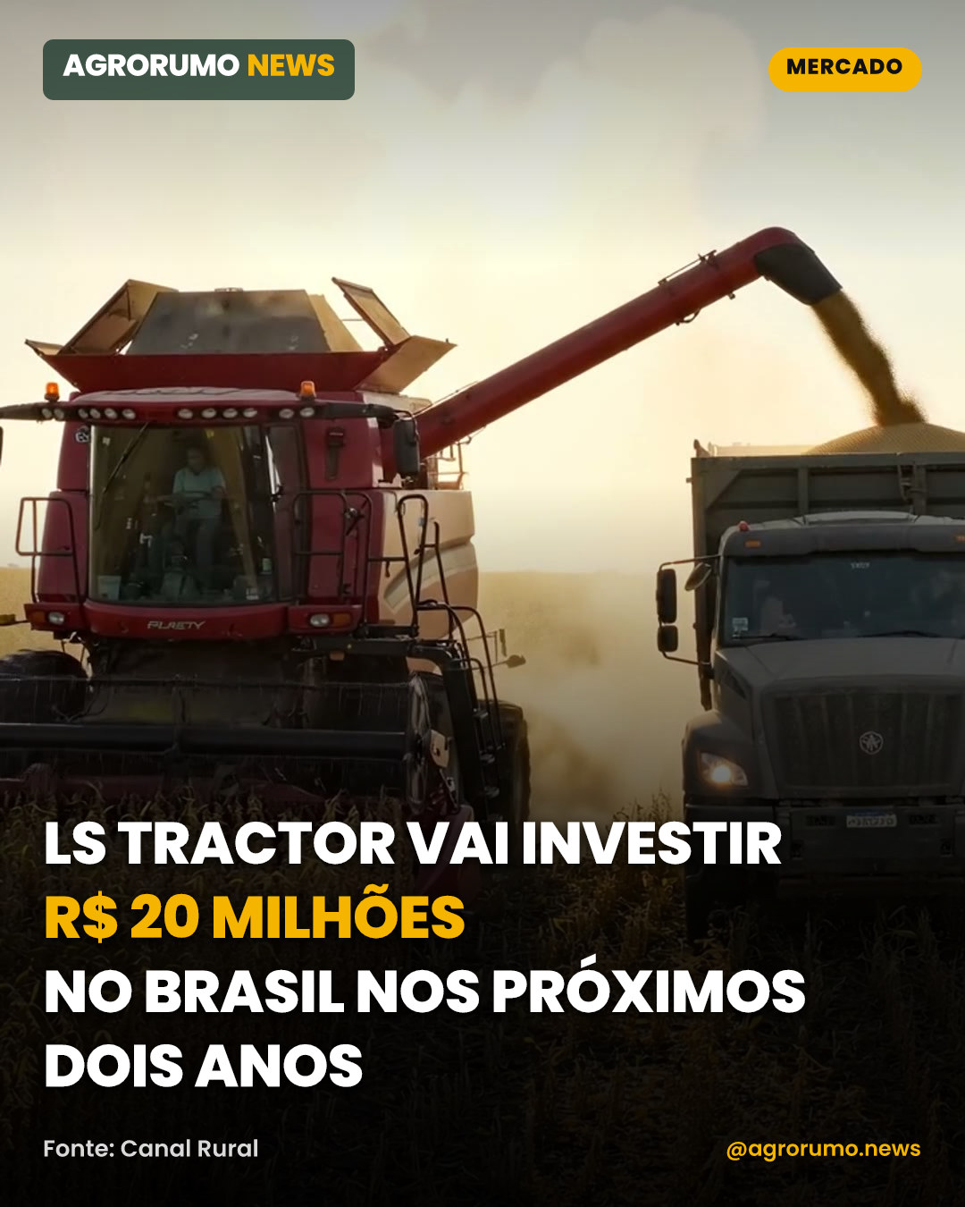 LS Tractor vai investir R$ 20 milhões no Brasil nos próximos dois anos