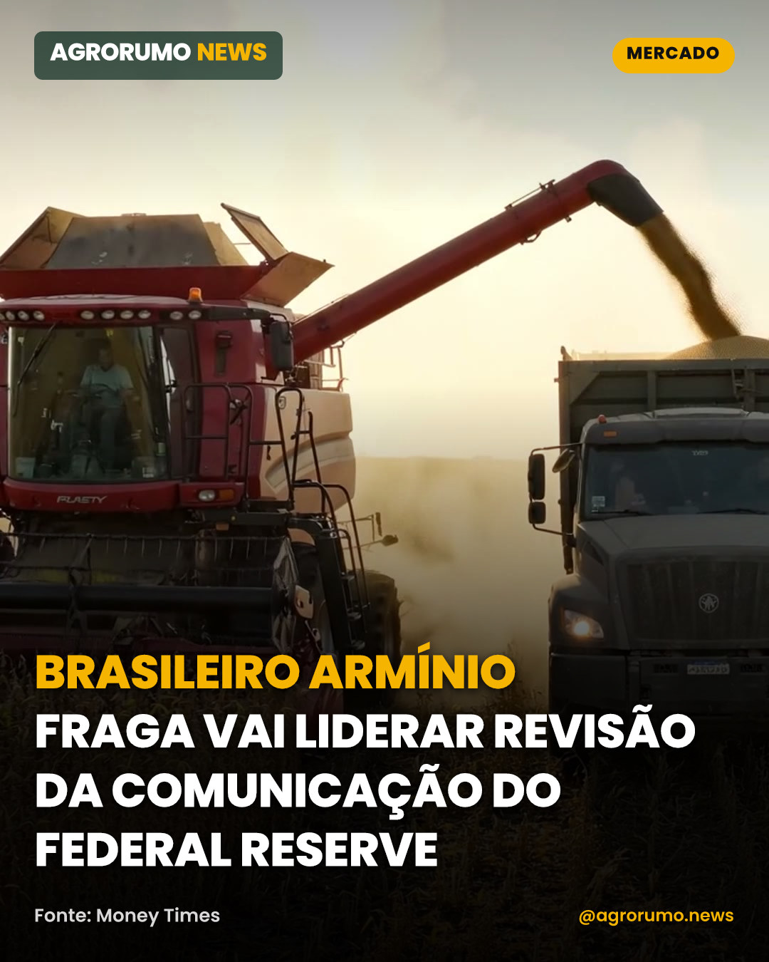 Brasileiro Armínio Fraga vai liderar revisão da comunicação do Federal Reserve
