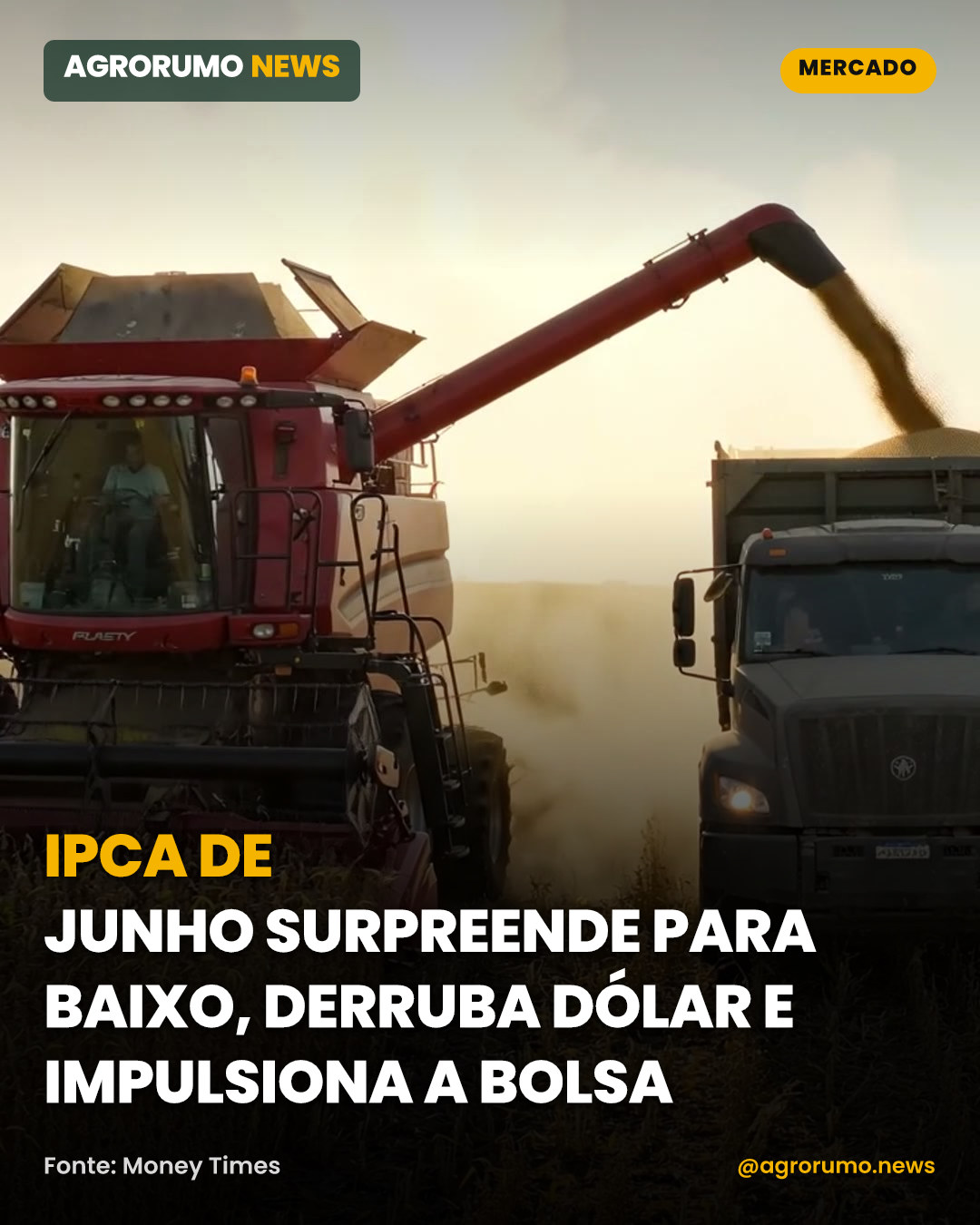 IPCA de junho surpreende para baixo, derruba dólar e impulsiona a bolsa