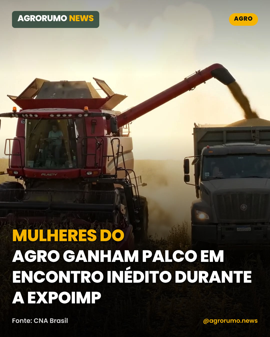 Mulheres do agro ganham palco em encontro inédito durante a Expoimp