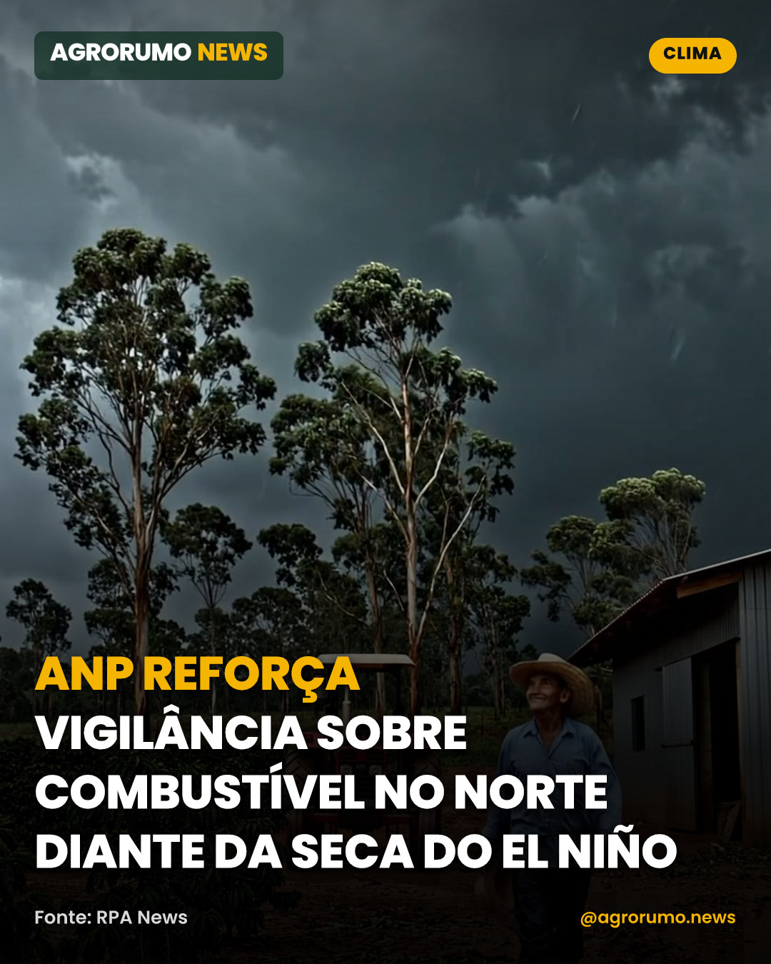 ANP reforça vigilância sobre combustível no Norte diante da seca do El Niño