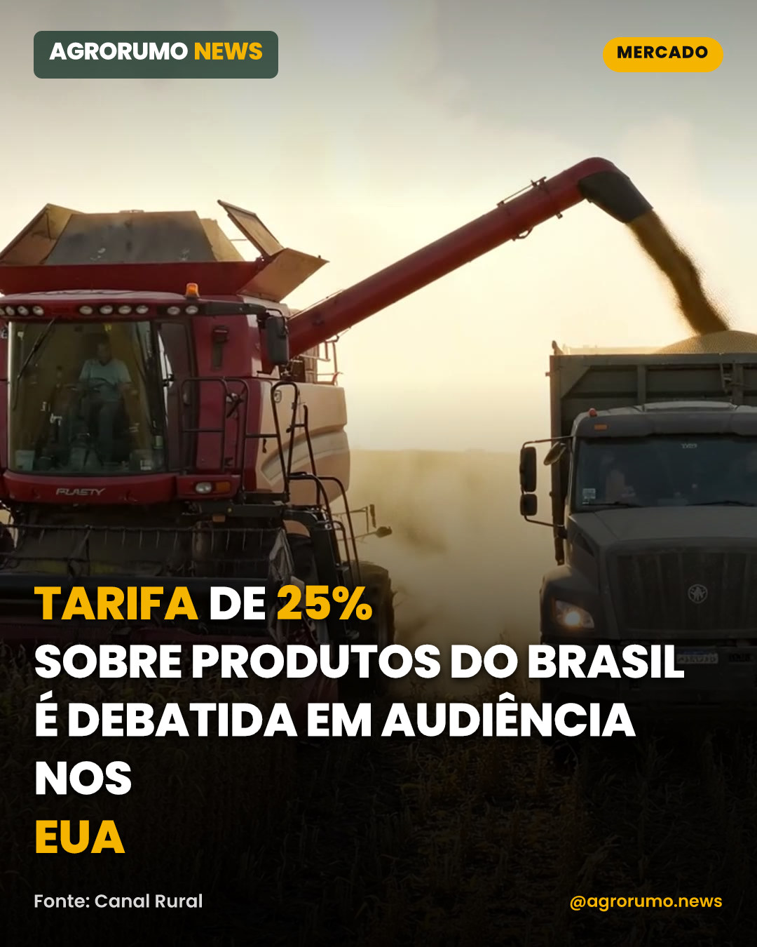 Tarifa de 25% sobre produtos do Brasil é debatida em audiência nos EUA