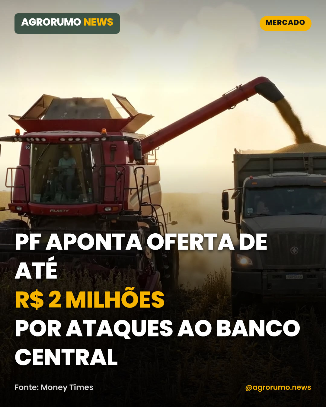 PF aponta oferta de até R$ 2 milhões por ataques ao Banco Central