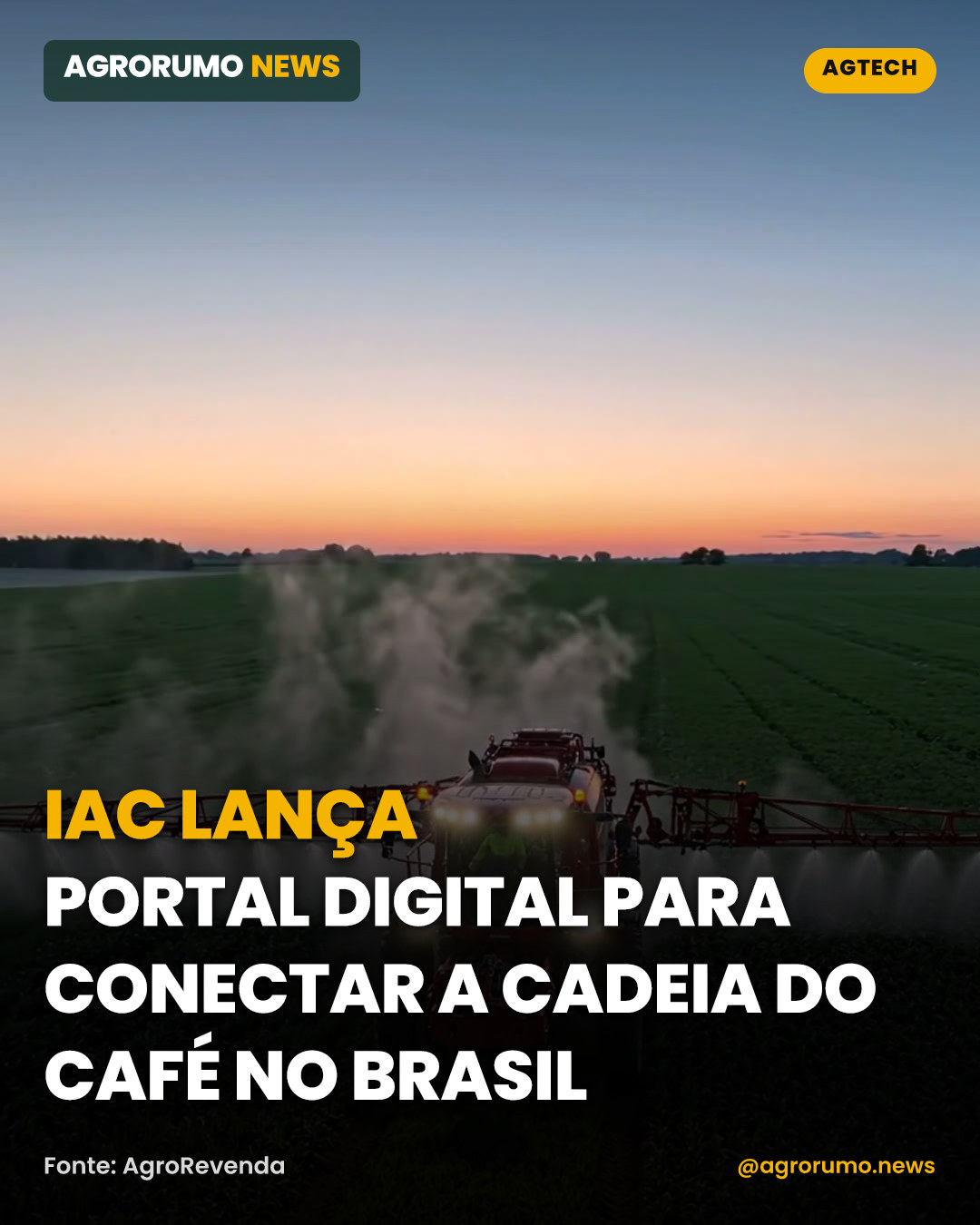 IAC lança portal digital para conectar a cadeia do café no Brasil