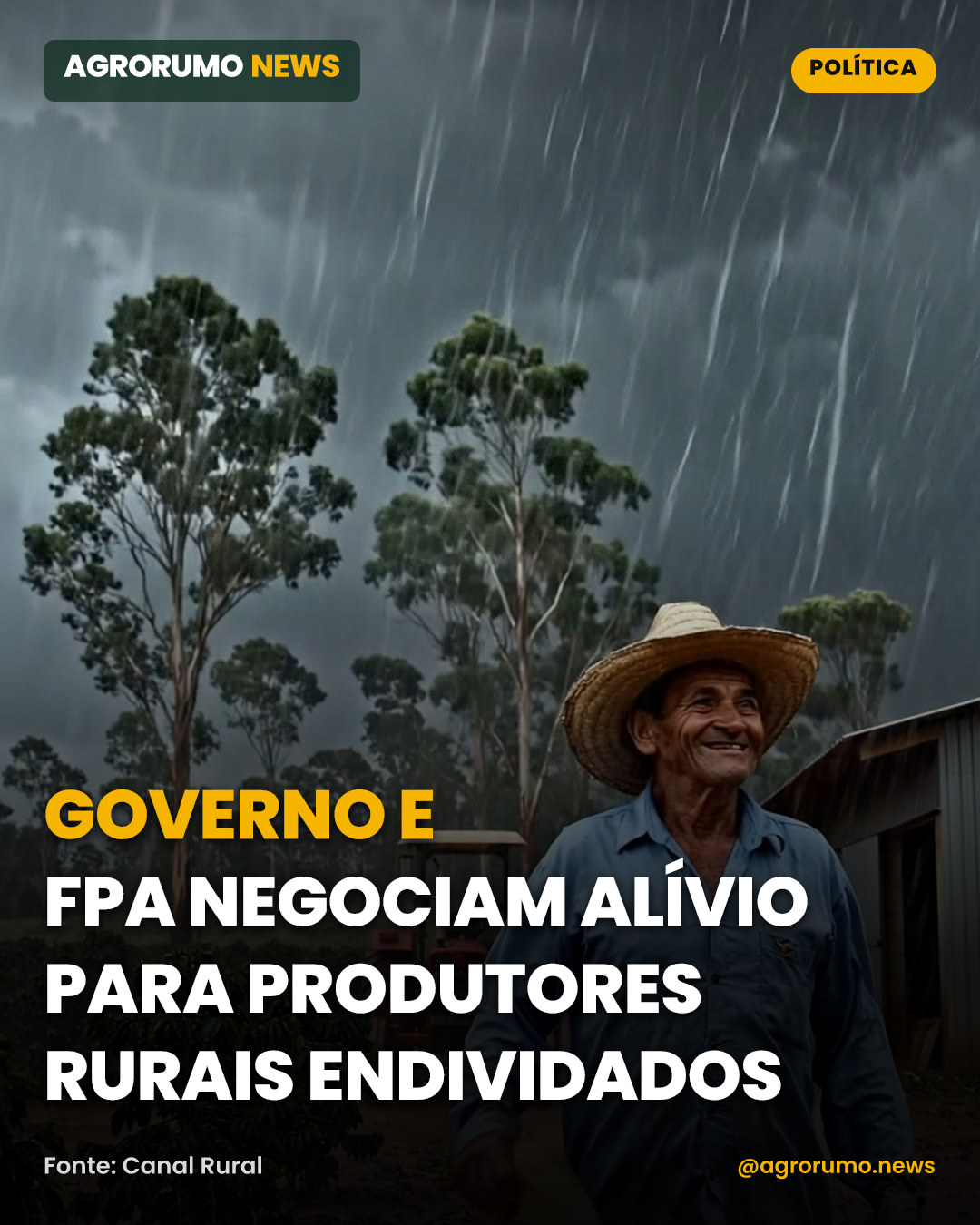 Governo e FPA negociam alívio para produtores rurais endividados