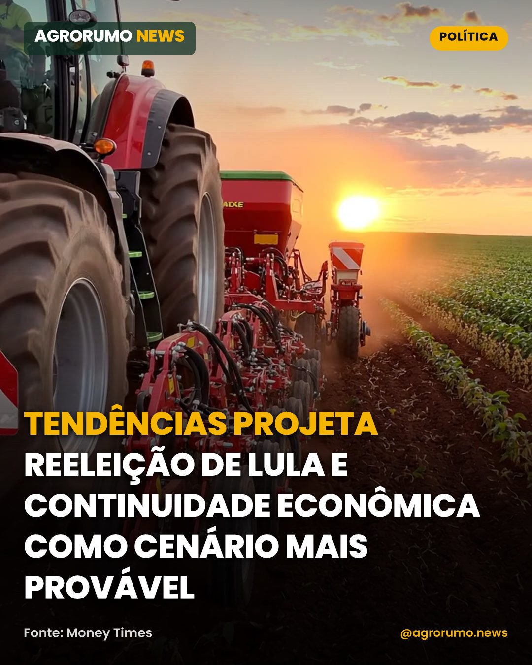 Tendências projeta reeleição de Lula e continuidade econômica como cenário mais provável