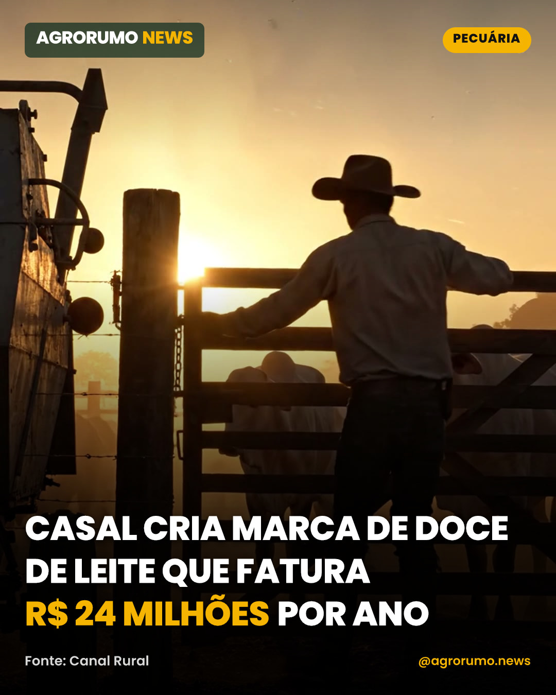 Casal cria marca de doce de leite que fatura R$ 24 milhões por ano