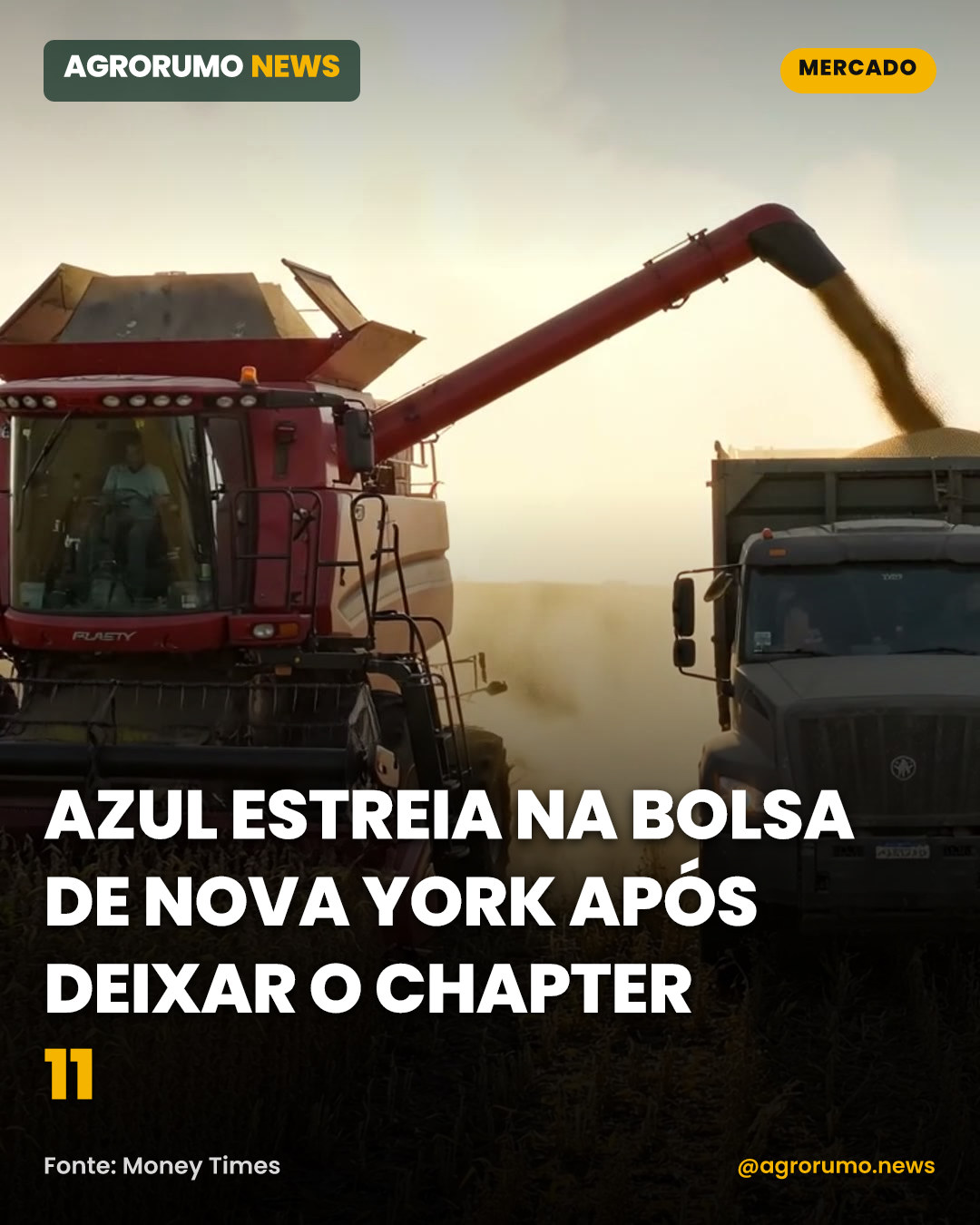 Azul estreia na Bolsa de Nova York após deixar o Chapter 11