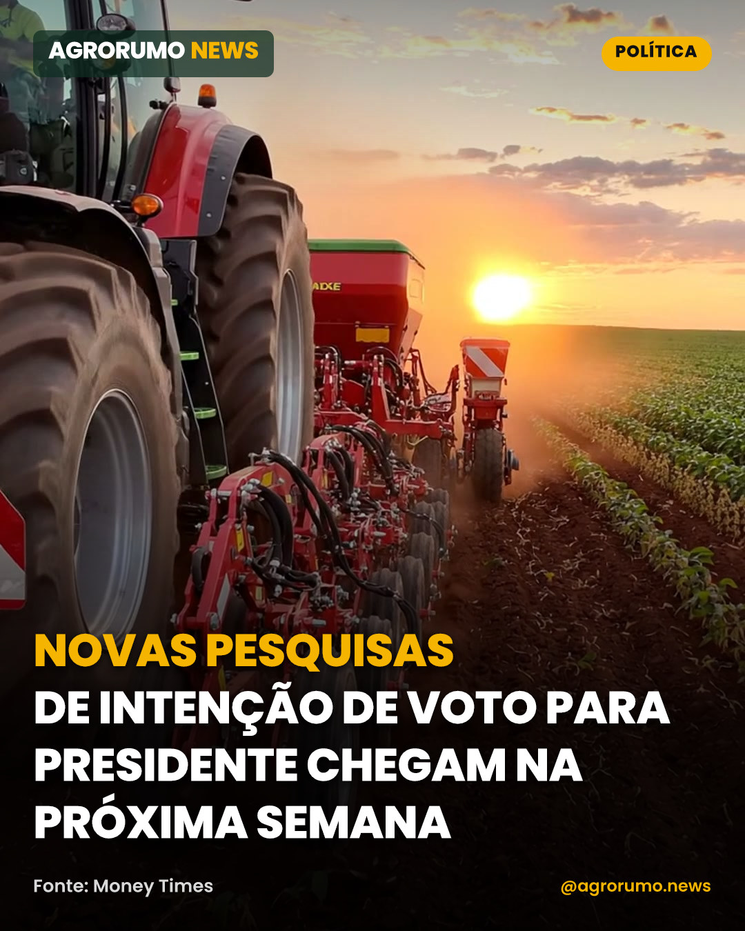 Novas pesquisas de intenção de voto para presidente chegam na próxima semana