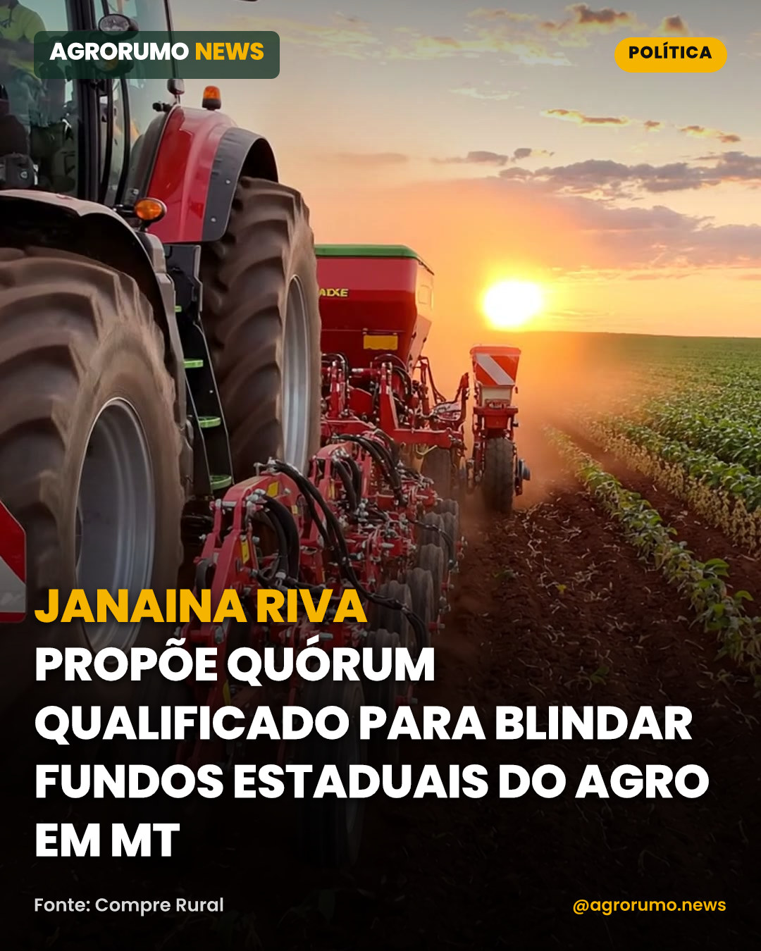 Janaina Riva propõe quórum qualificado para blindar fundos estaduais do agro em MT
