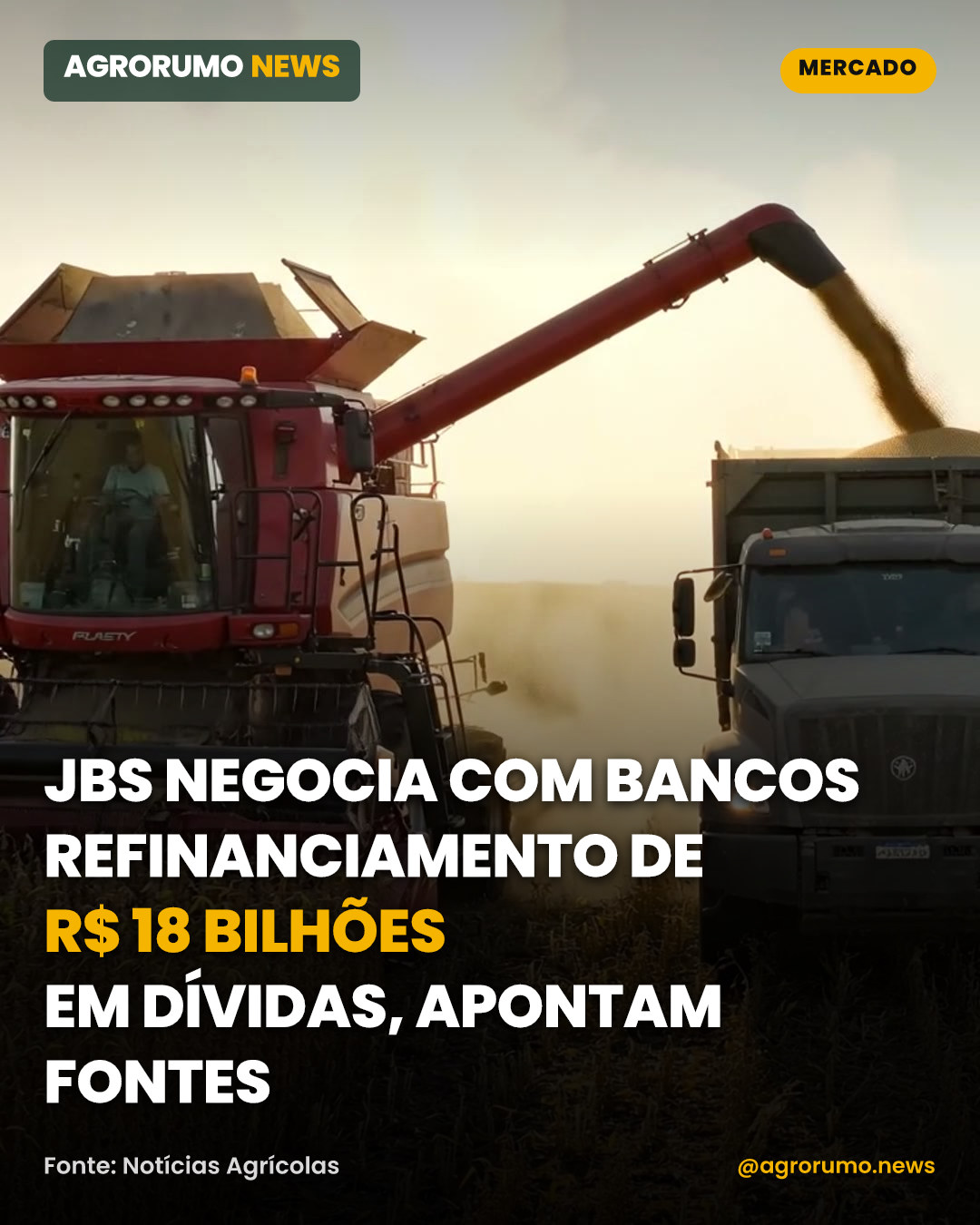 JBS negocia com bancos refinanciamento de R$ 18 bilhões em dívidas, apontam fontes