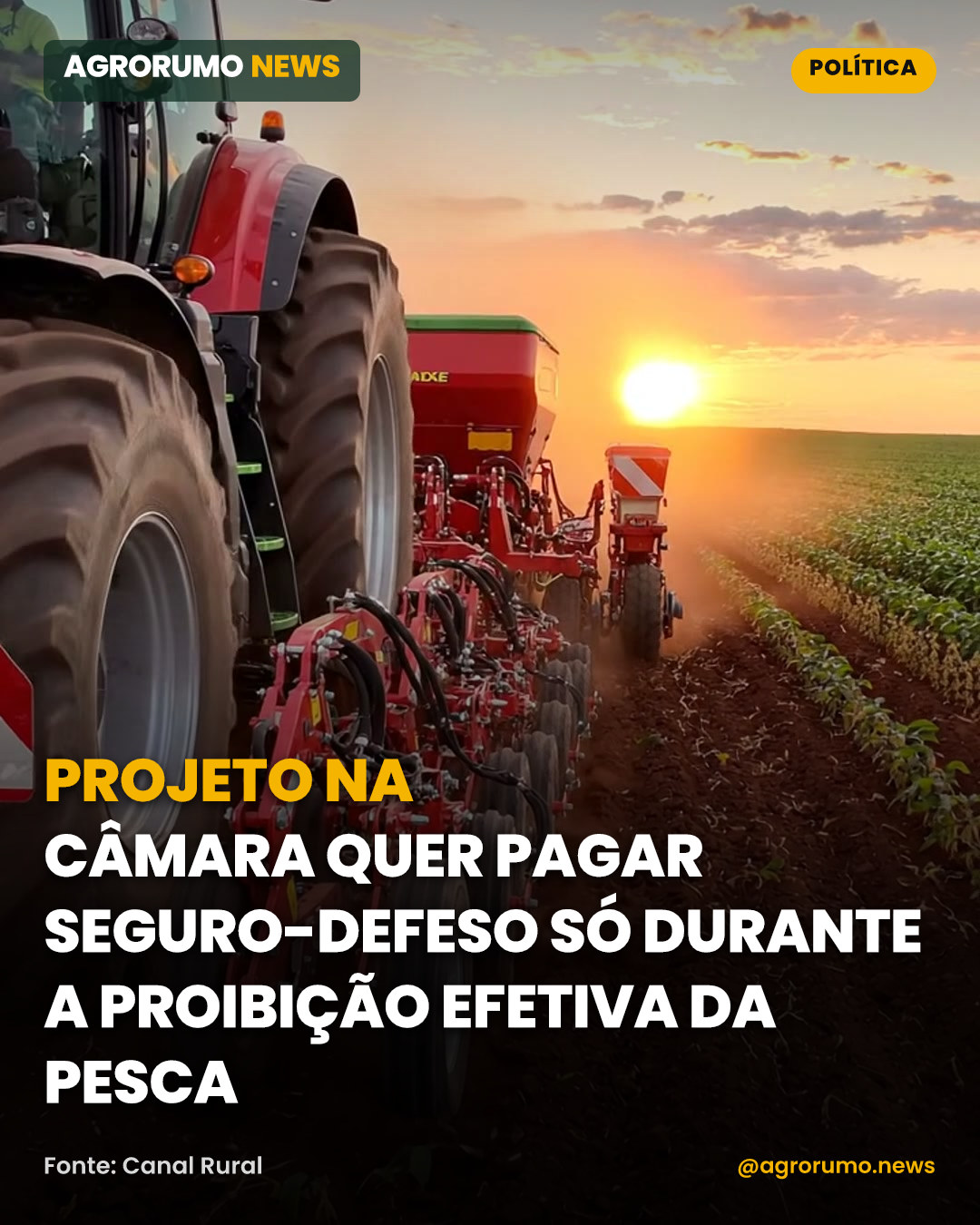 Projeto na Câmara quer pagar seguro-defeso só durante a proibição efetiva da pesca