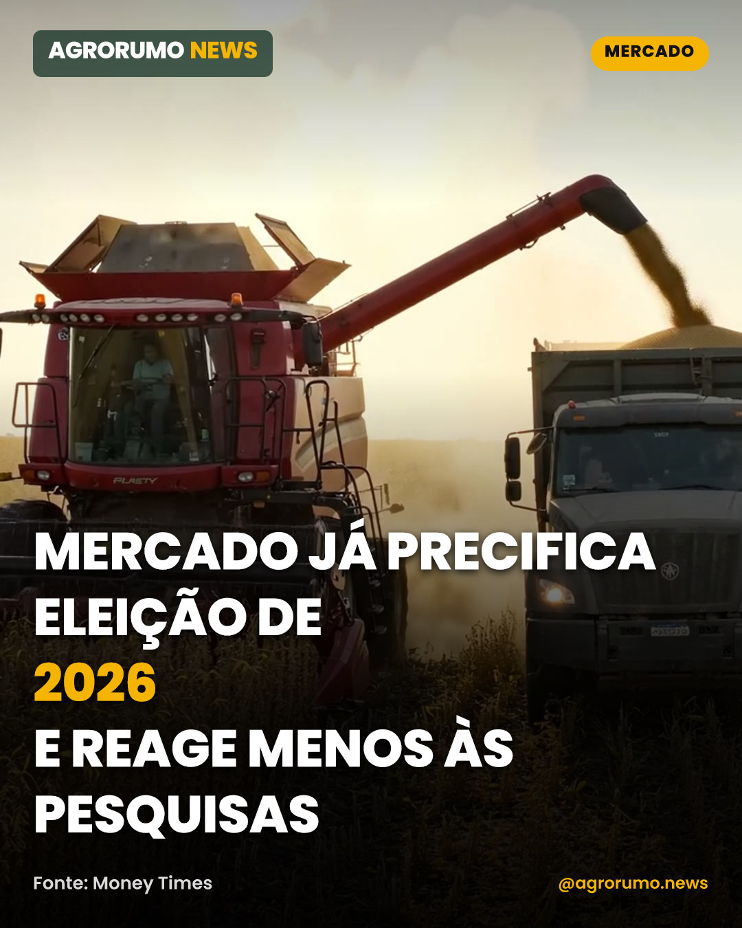 Mercado já precifica eleição de 2026 e reage menos às pesquisas