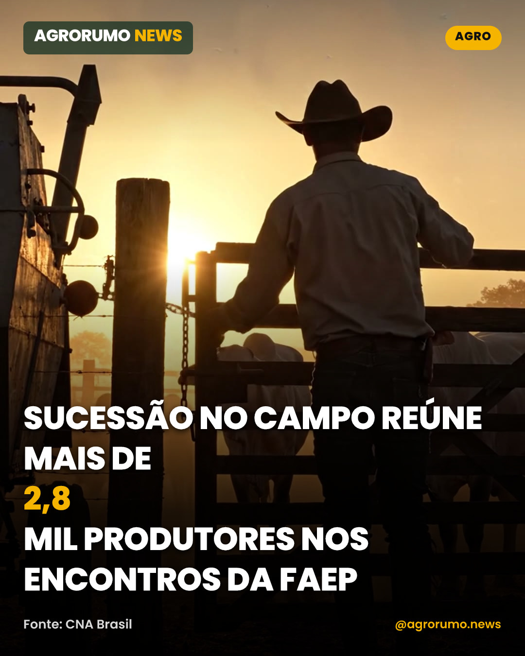 Sucessão no campo reúne mais de 2,8 mil produtores nos encontros da FAEP