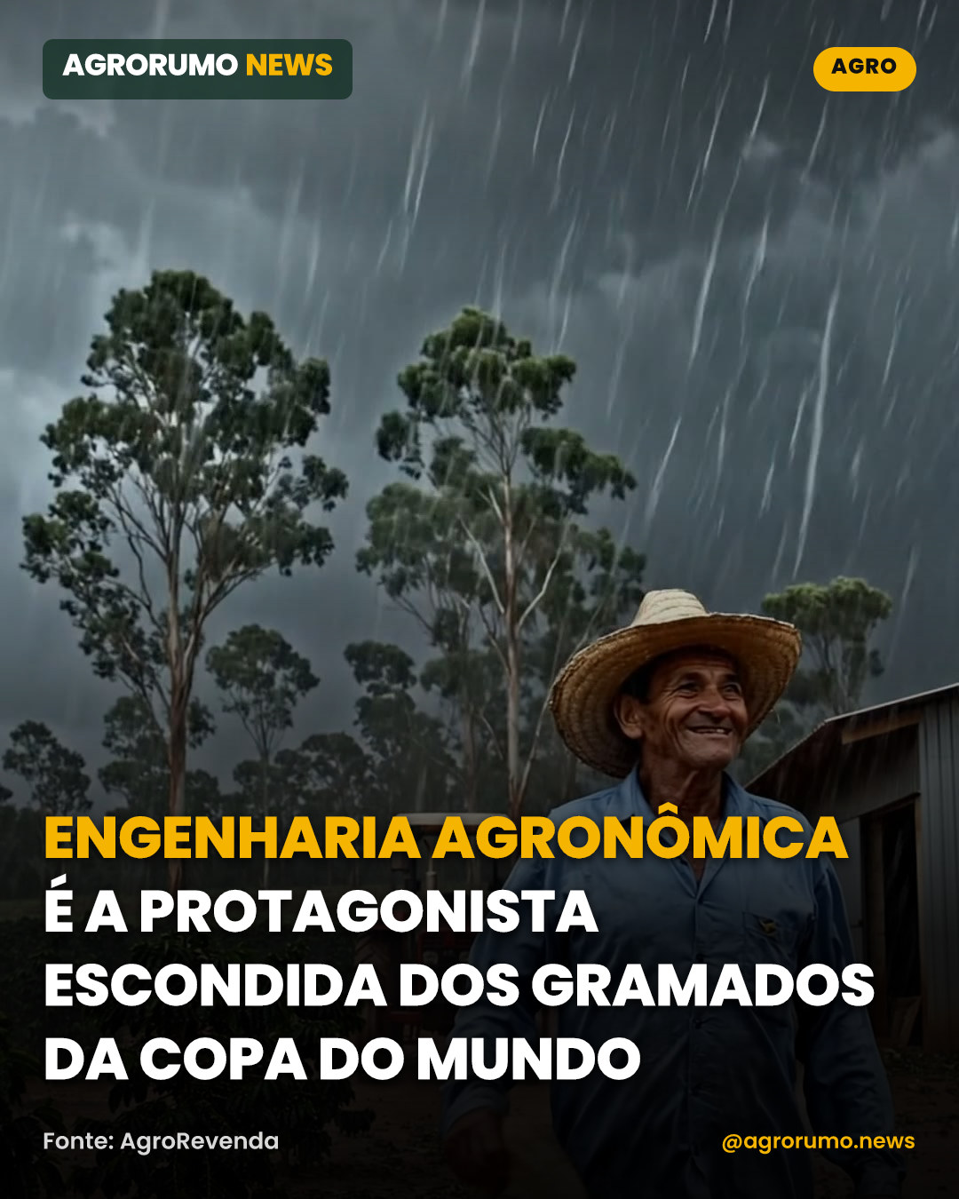 Engenharia agronômica é a protagonista escondida dos gramados da Copa do Mundo